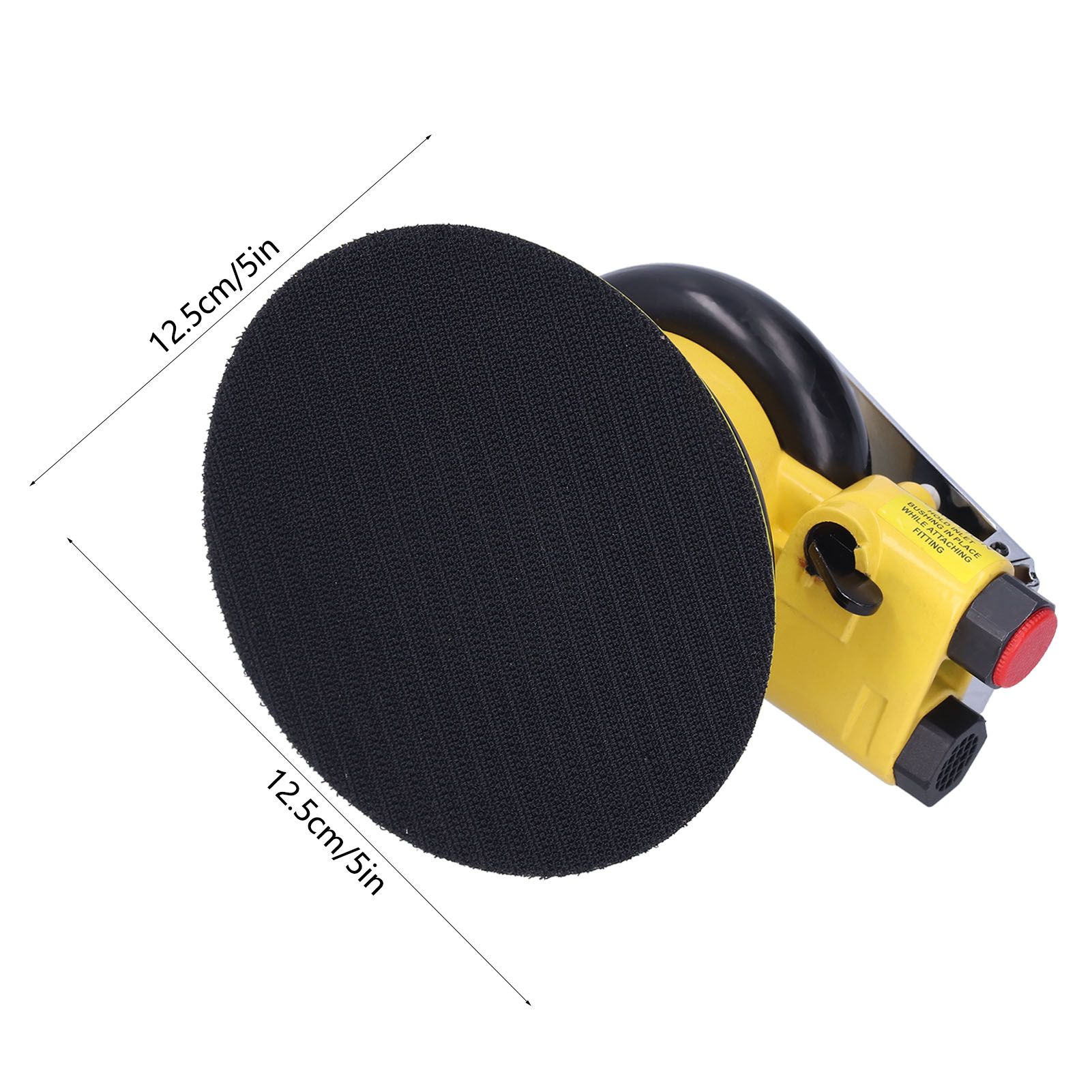 5in Pneumatic Polisher Air Sander 10000RPM Grinding Sanding Machine for Wood view 15