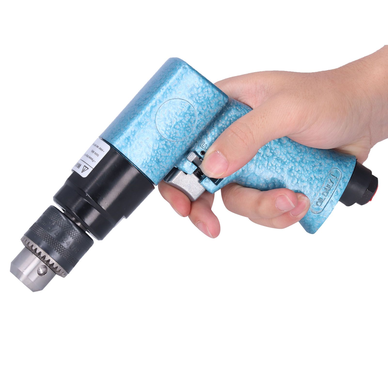 10mm Pneumatic Air Drill Industrial Lightweight Drilling Machine Hand Tools view 8