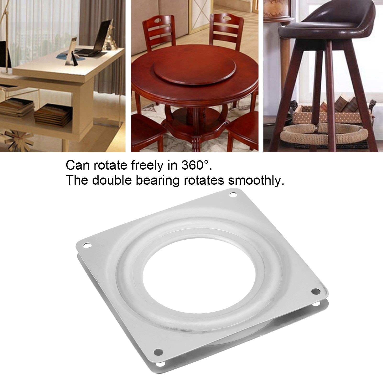 Heavy Duty Rotating Bearing 360 Degrees Rotation Turntable Replacement for view 13