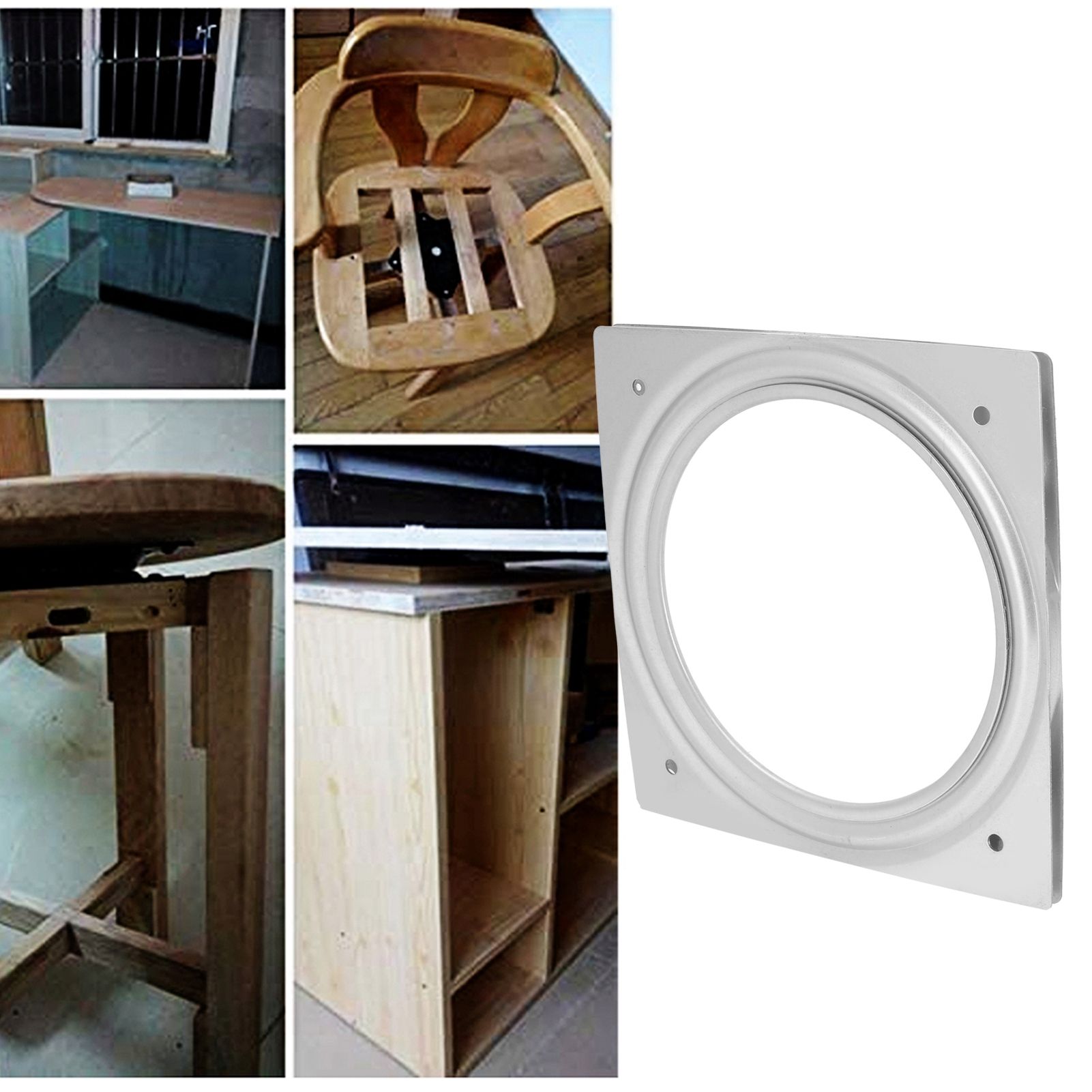 360 Degree Rotating Plate Base Bar Stool Chair Turntable Bearing Furniture view 9