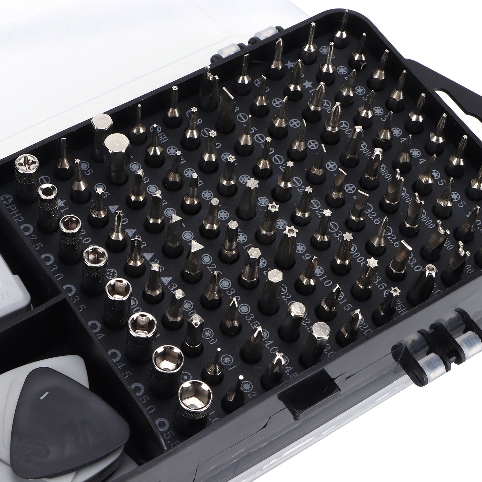 99in 1 Multifunction Screwdriver Set S2 Screw Bits for Watch Glasses Repair Tool view 14