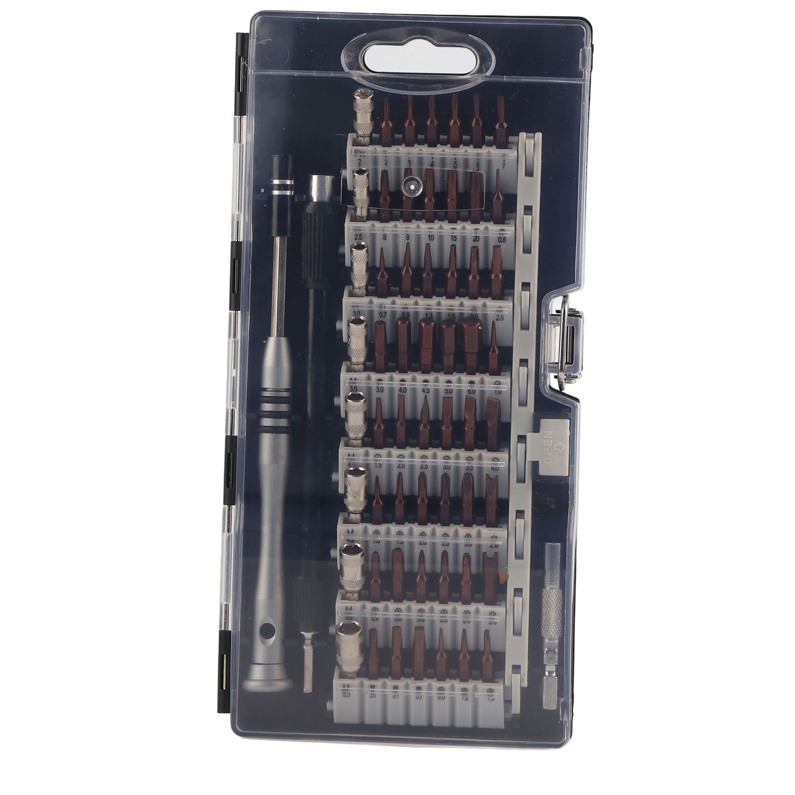 57 in 1 Screwdriver Set 56 Bits and 1 Handle Household Repair Screwdriver for