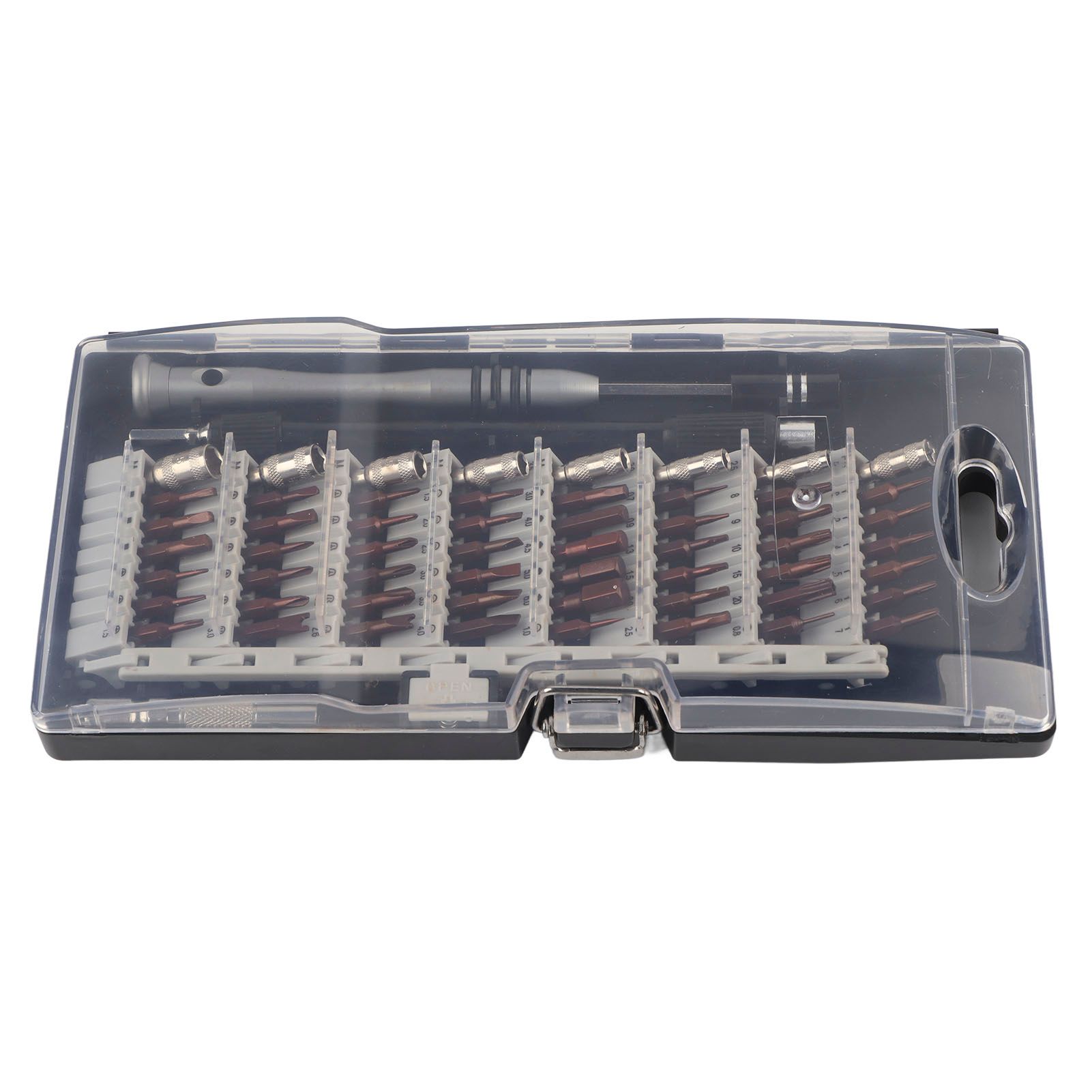 57 in 1 Screwdriver Set 56 Bits and 1 Handle Household Repair Screwdriver for view 7