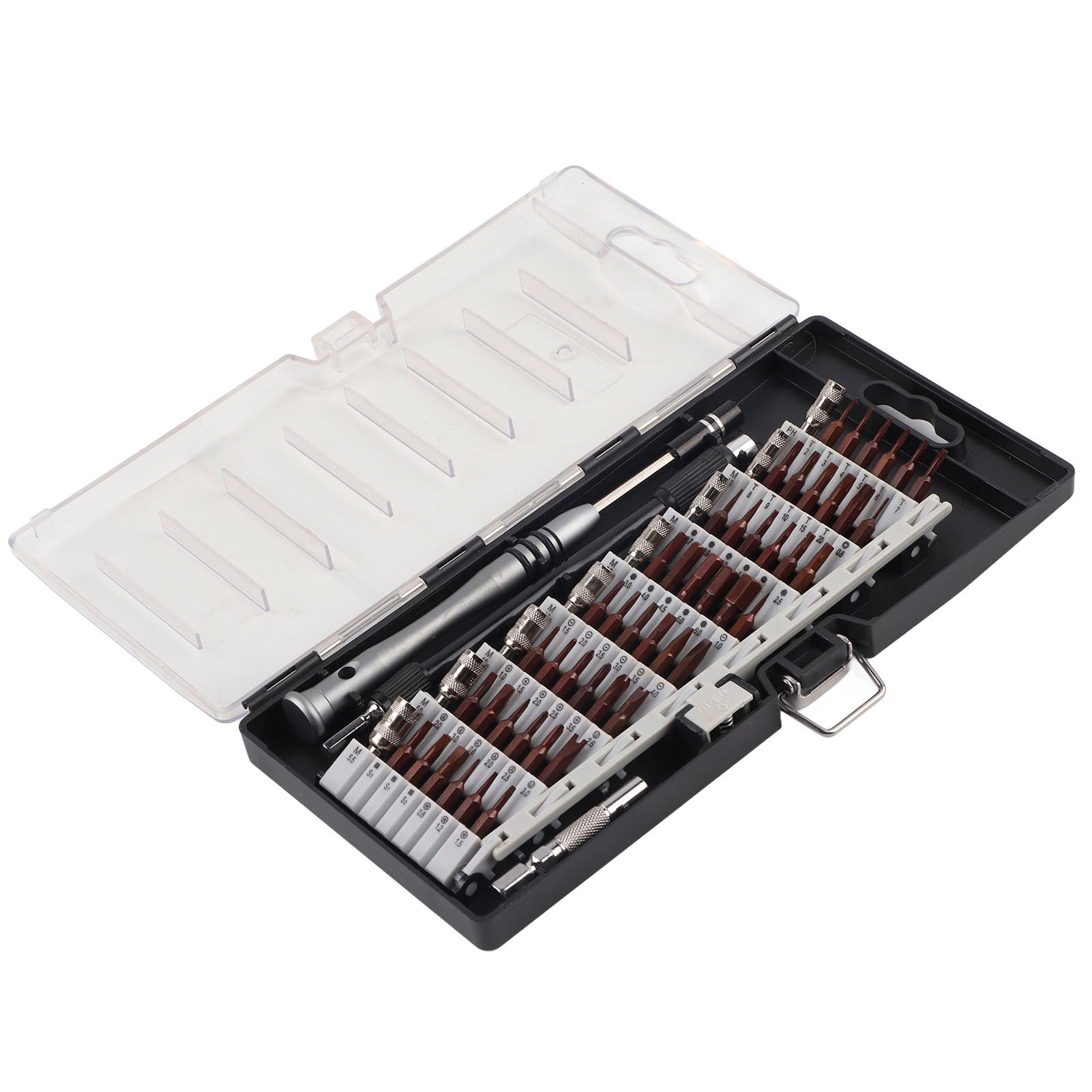 57 in 1 Screwdriver Set 56 Bits and 1 Handle Household Repair Screwdriver for view 8