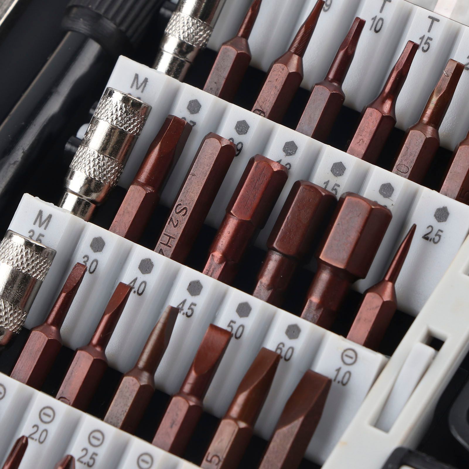 57 in 1 Screwdriver Set 56 Bits and 1 Handle Household Repair Screwdriver for view 13