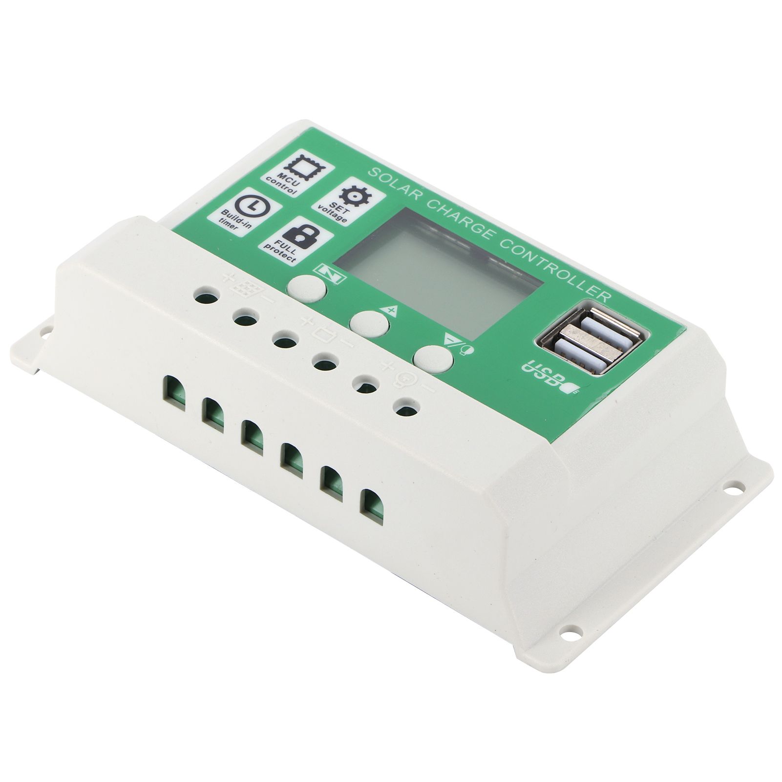 20A 12V 24V LCD Display Solar Charge Controller PWM Auto Focusing Tracking view 5