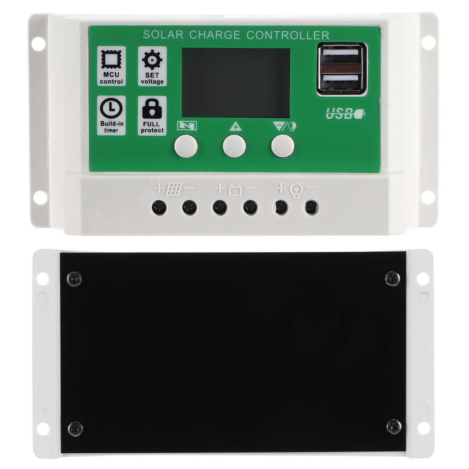 20A 12V 24V LCD Display Solar Charge Controller PWM Auto Focusing Tracking view 7