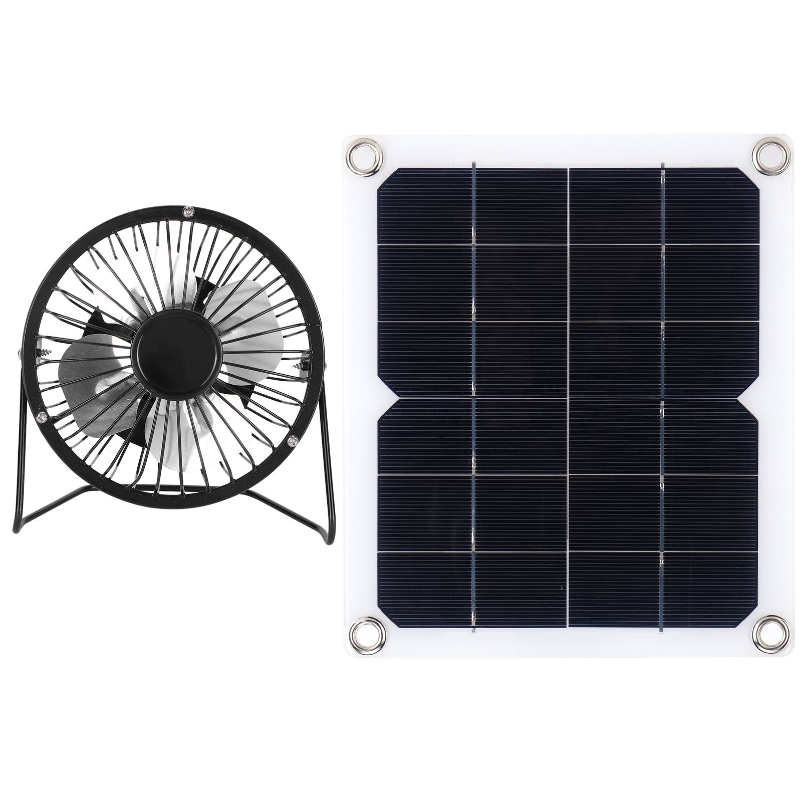 10W Solar Panel with Cooling Fan Photovoltaic Solar Panel for Home Pet Dog House view 2