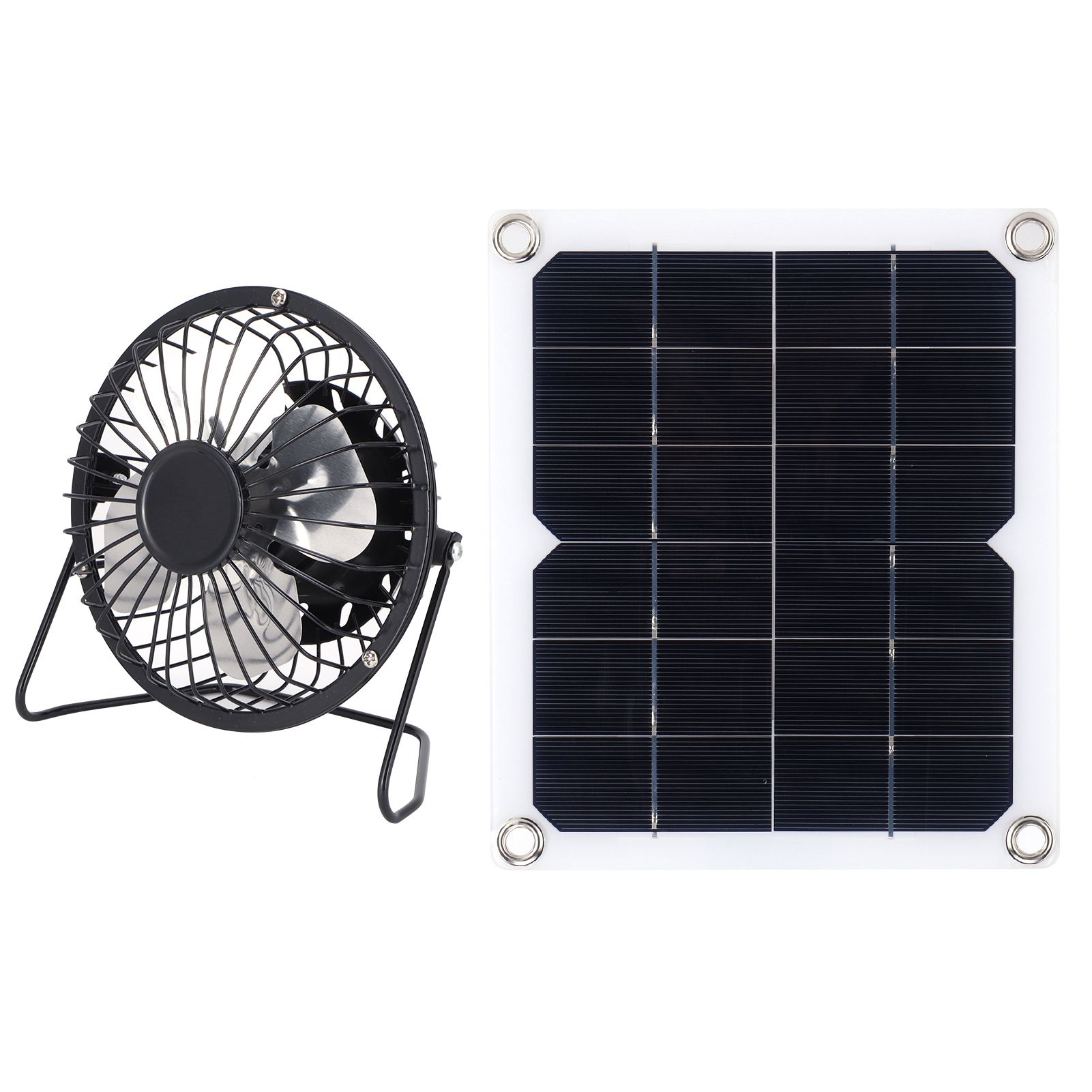 10W Solar Panel with Cooling Fan Photovoltaic Solar Panel for Home Pet Dog House view 4