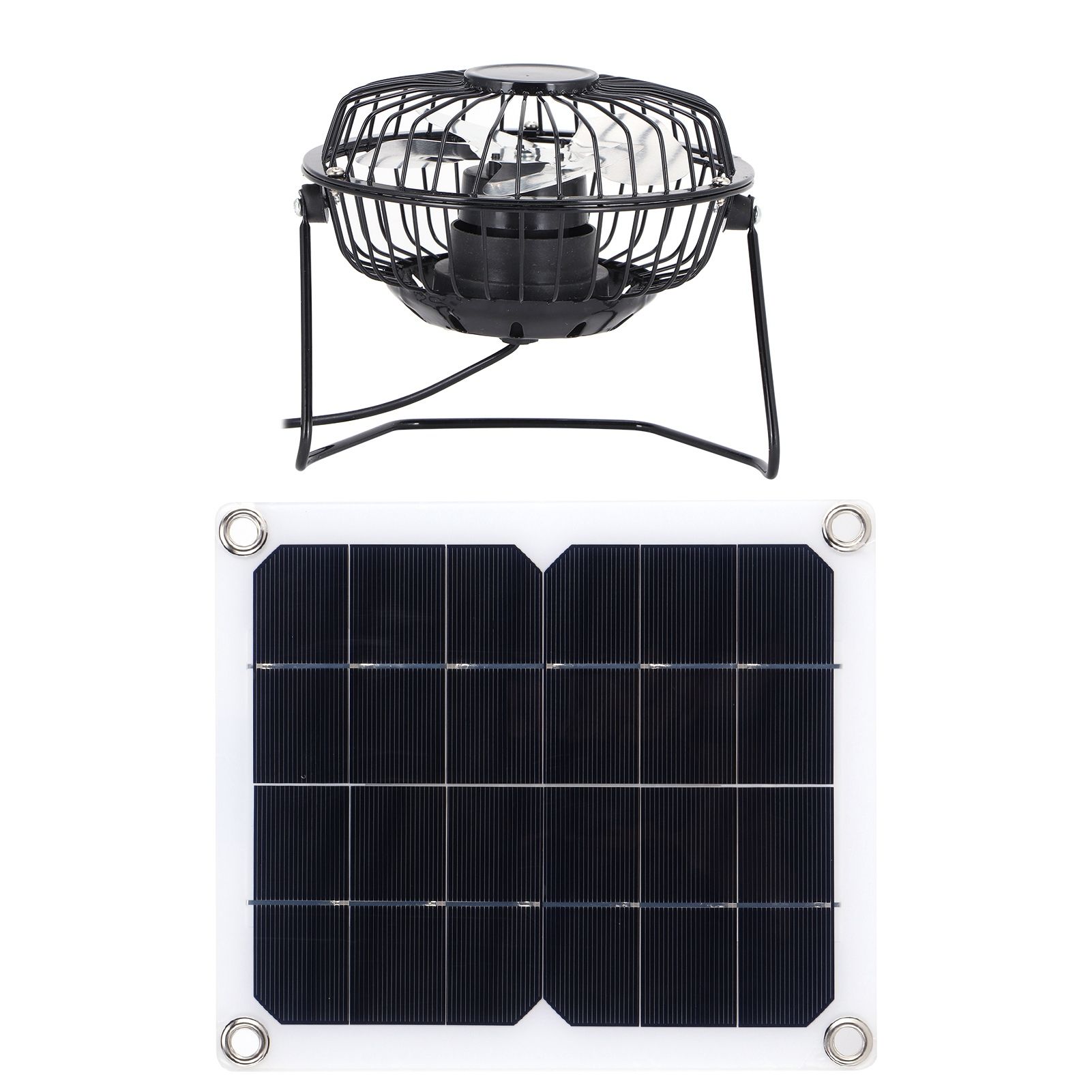 10W Solar Panel with Cooling Fan Photovoltaic Solar Panel for Home Pet Dog House view 7