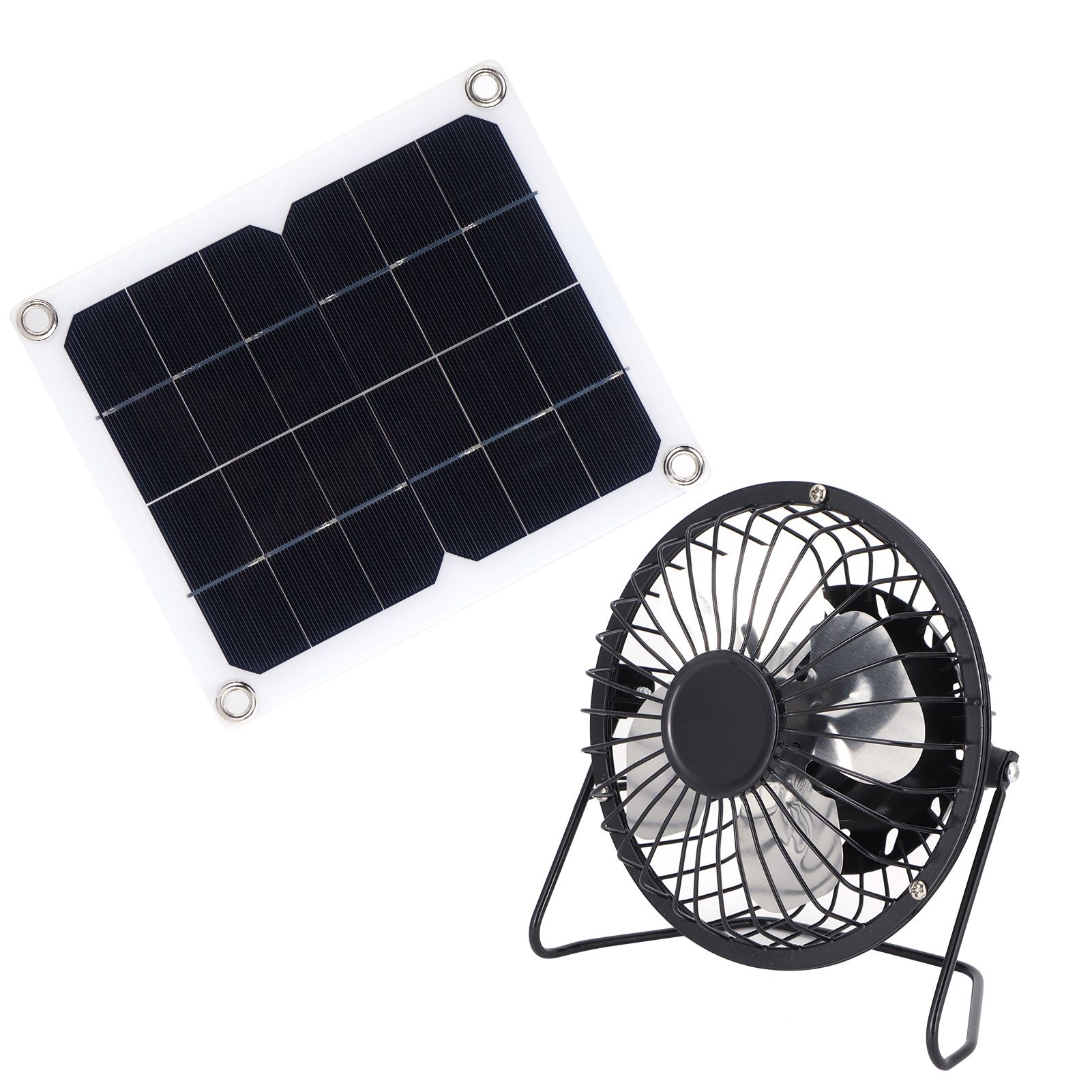 10W Solar Panel with Cooling Fan Photovoltaic Solar Panel for Home Pet Dog House view 8