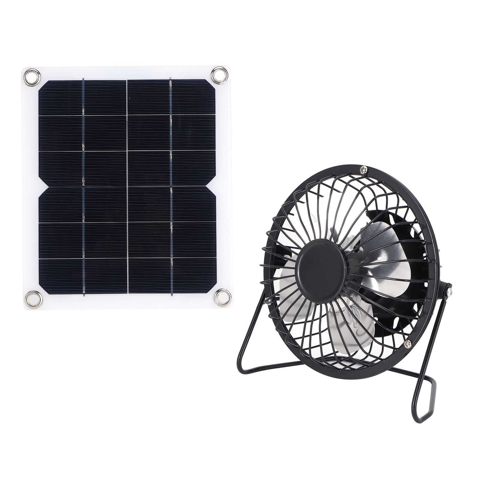 10W Solar Panel with Cooling Fan Photovoltaic Solar Panel for Home Pet Dog House view 9