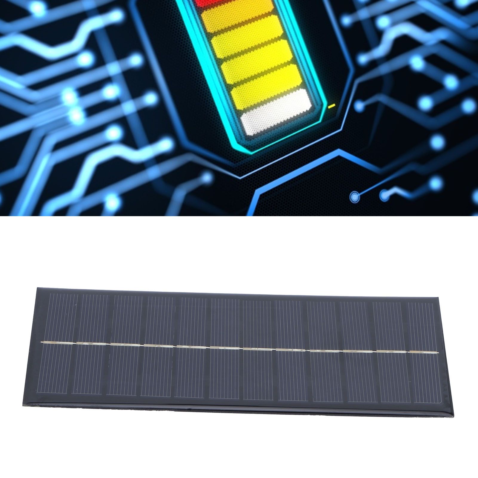 2.5W 9V Solar Panel Polysilicon DIY Solar Charging Board Charger Module view 11