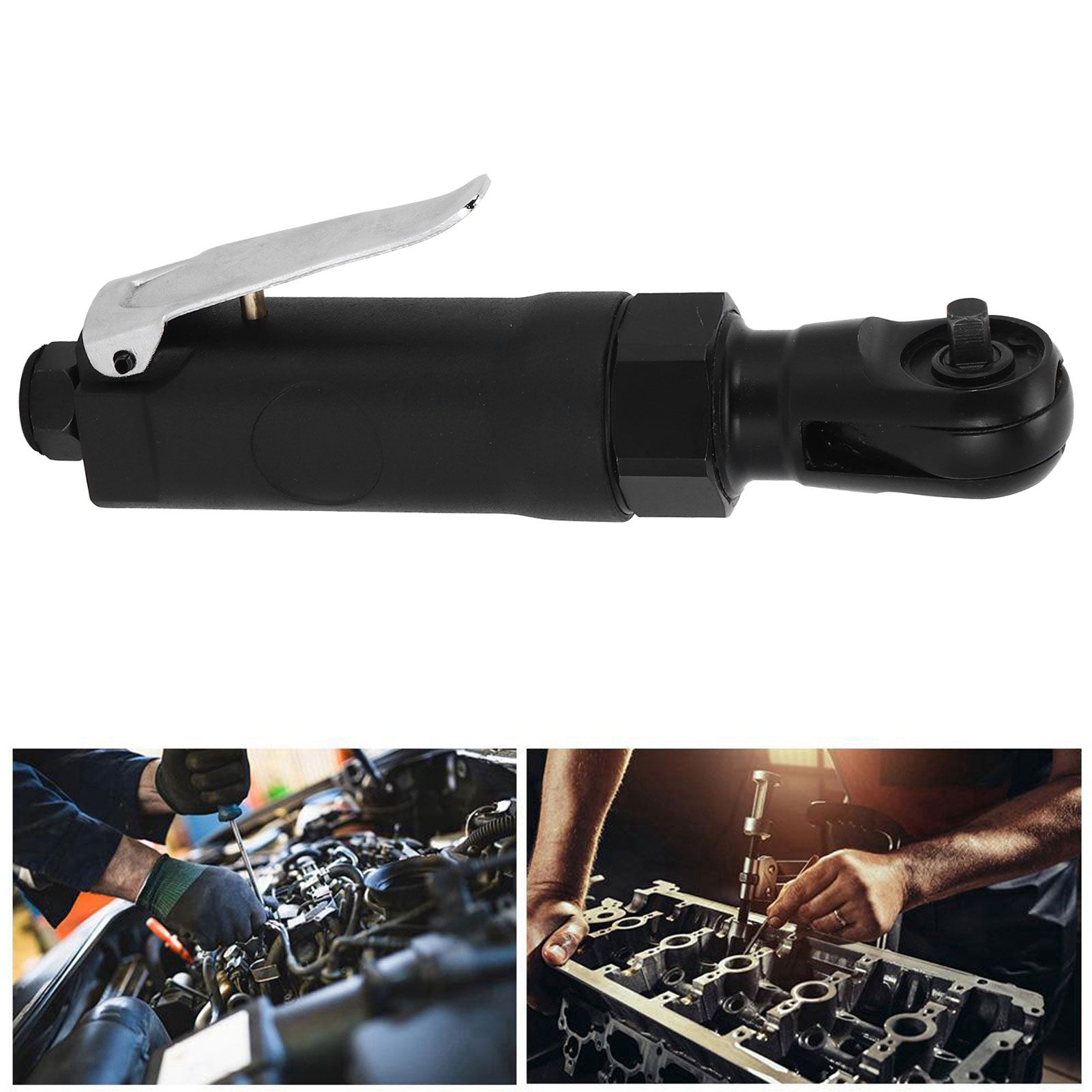 1/4 Mini Ratchet Wrench Forward and Reverse Portable Zinc Alloy Air Wrench view 11