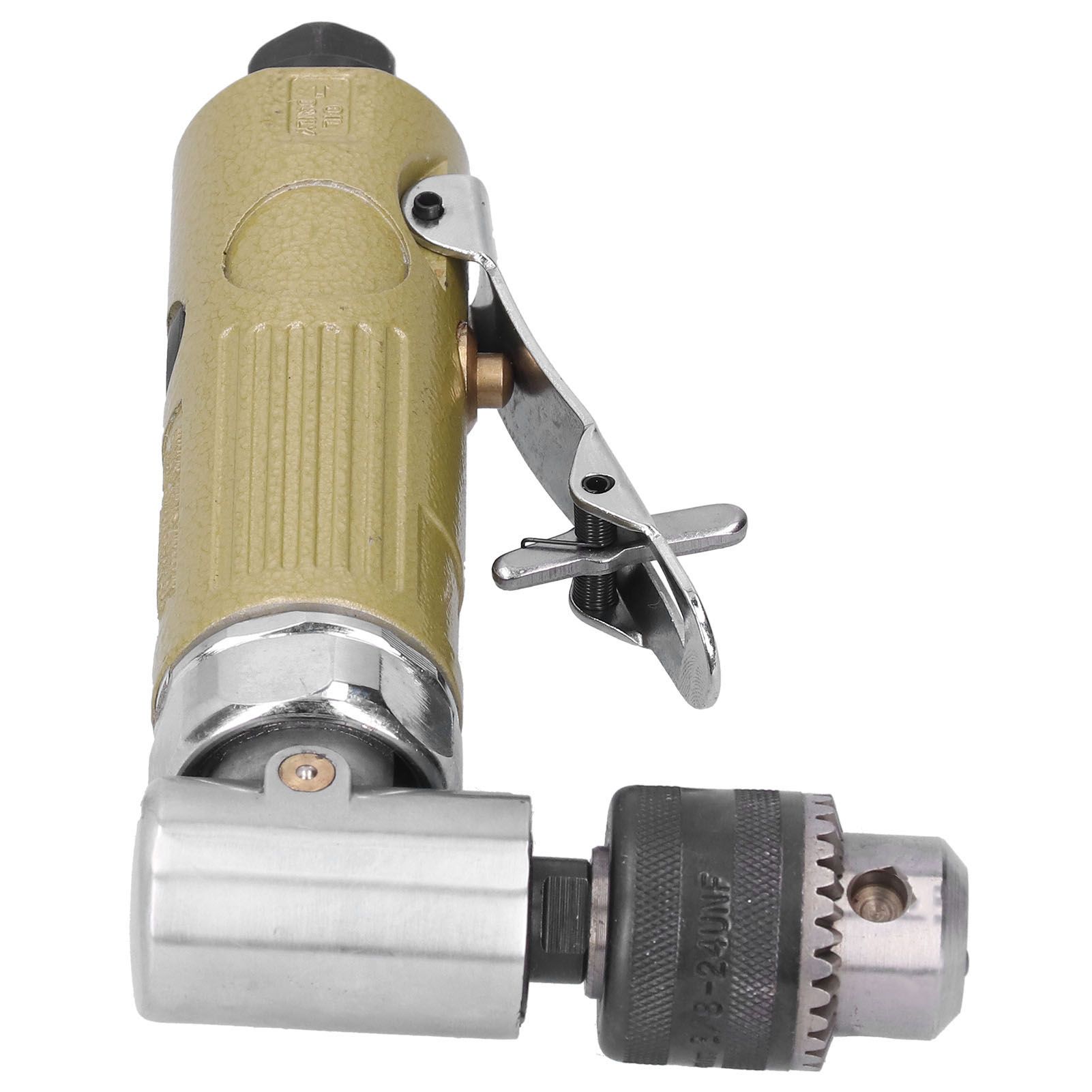 90 Degrees Elbow Air Drill Pneumatic Powerful Angle Drilling Machine Tapping view 3