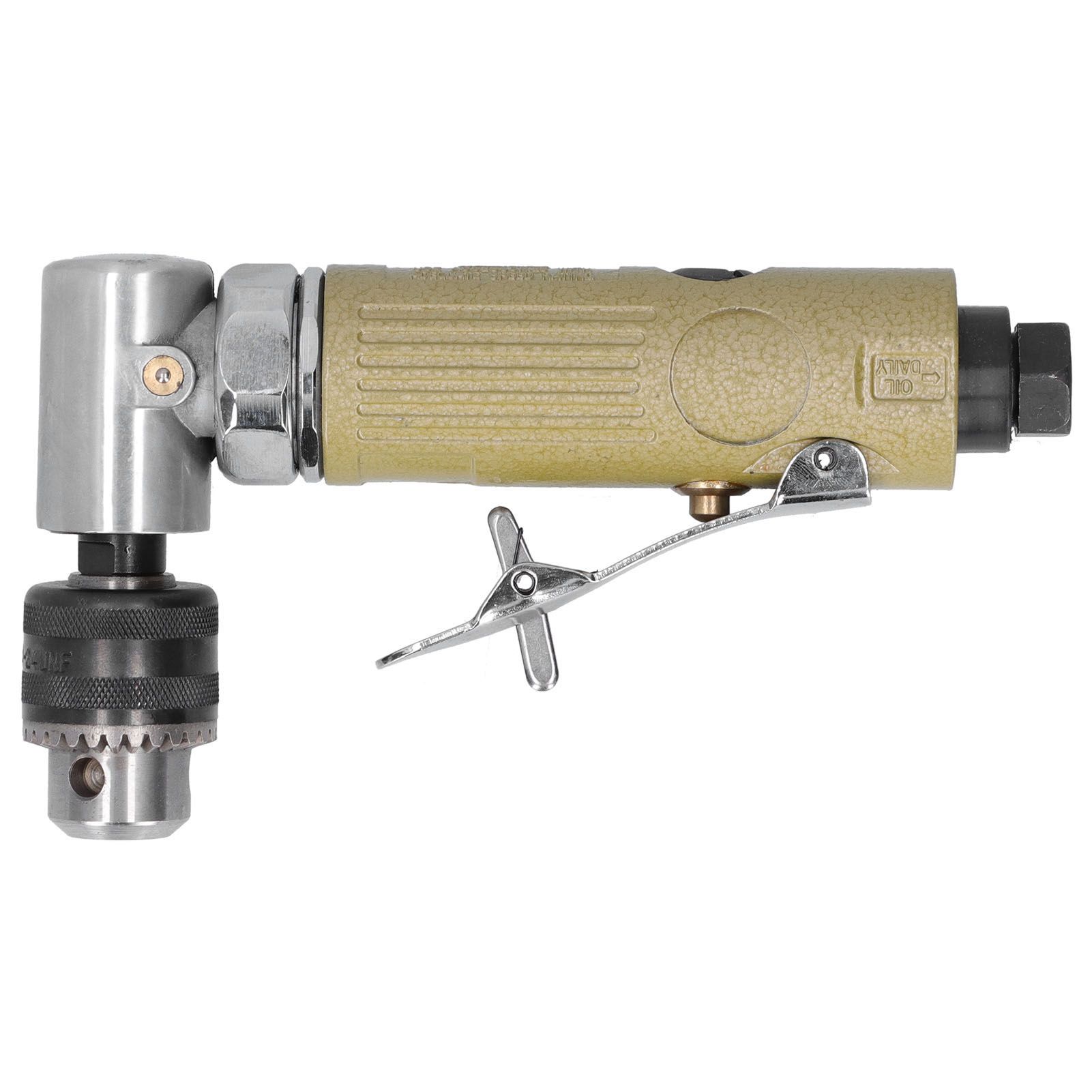 90 Degrees Elbow Air Drill Pneumatic Powerful Angle Drilling Machine Tapping view 4