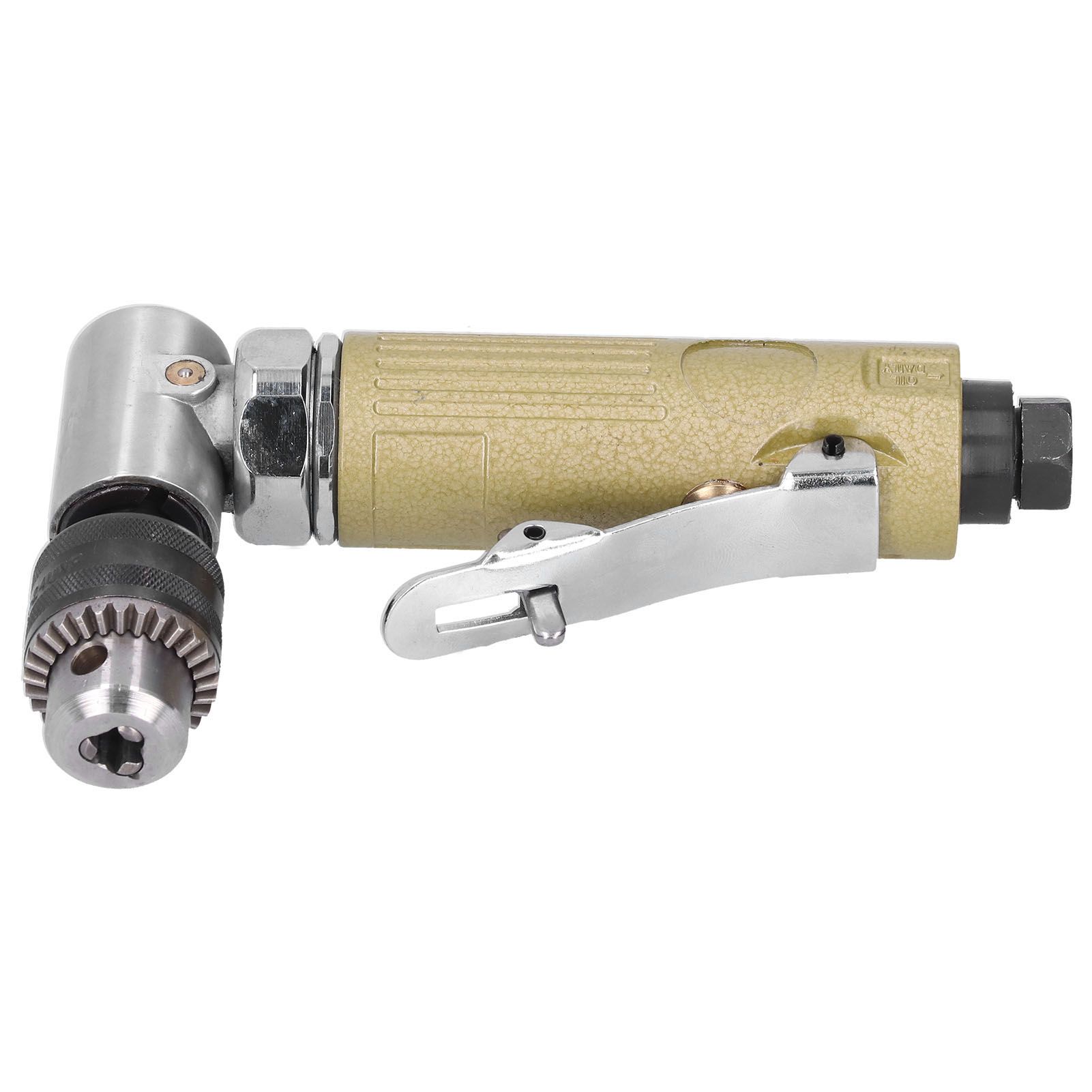 90 Degrees Elbow Air Drill Pneumatic Powerful Angle Drilling Machine Tapping view 5
