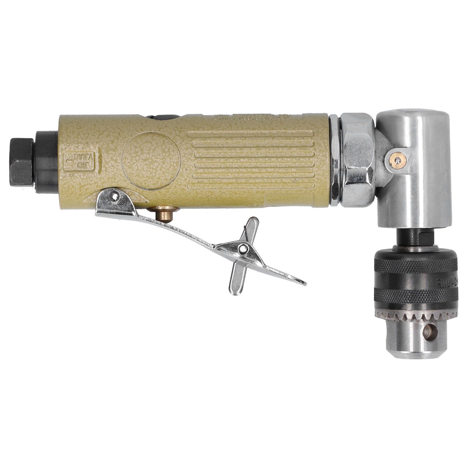 90 Degrees Elbow Air Drill Pneumatic Powerful Angle Drilling Machine Tapping view 10