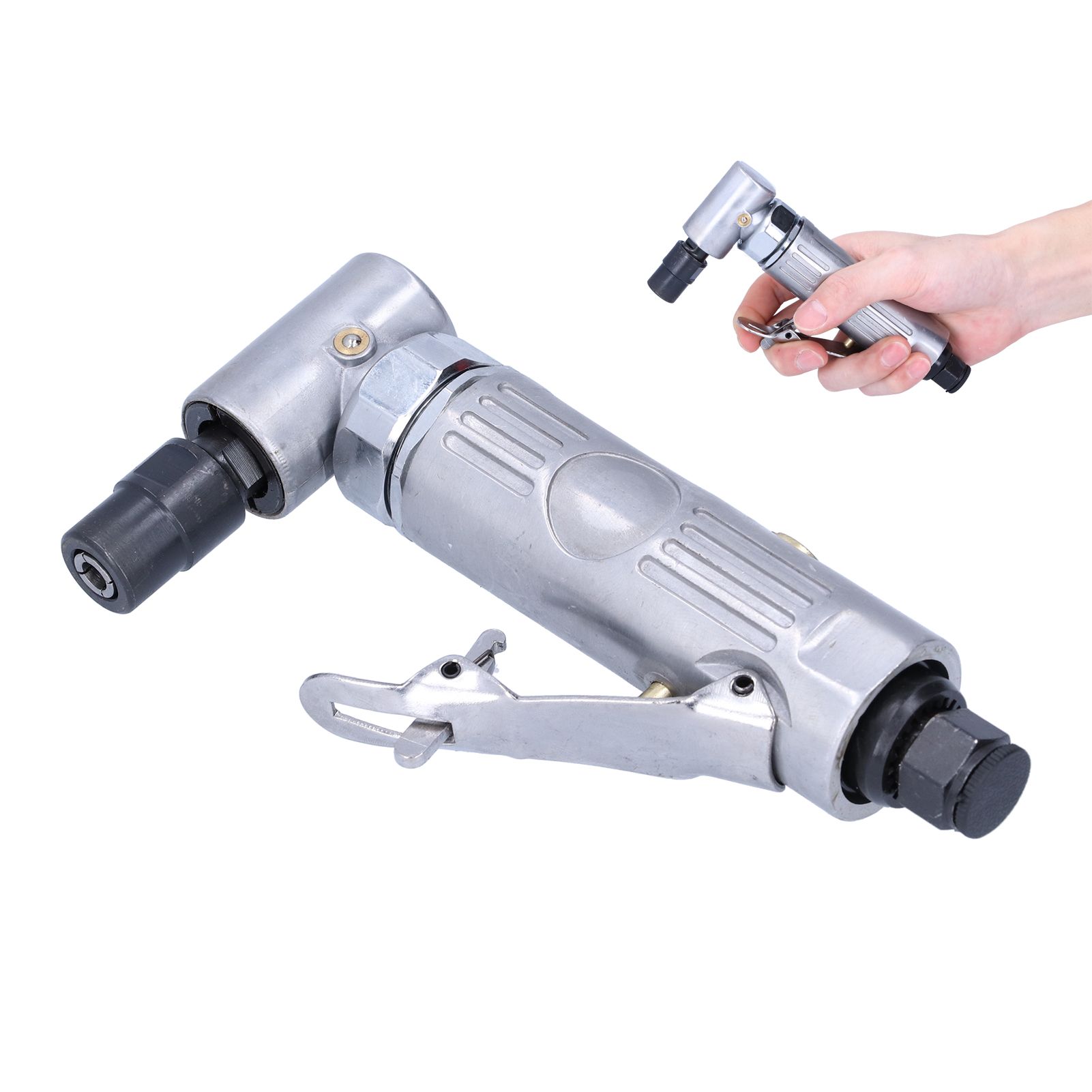 Portable Air Die Grinder 90 Degree Straight Shank Pneumatic Grinding Engraving view 12