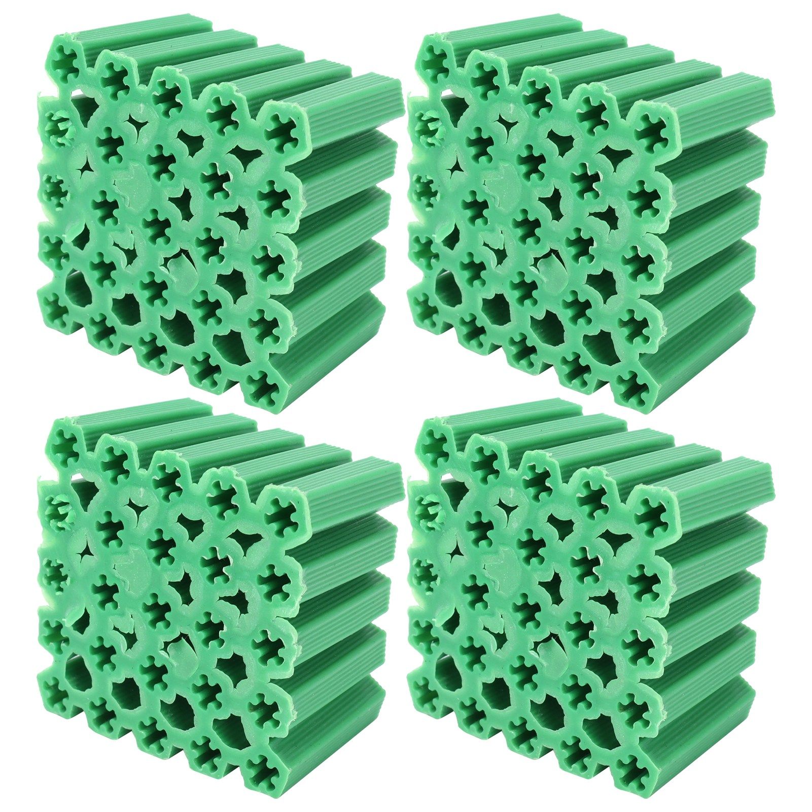 100Pcs M6 Expansion Pipe Plastic Wall Plug Fixing Expansion Tube Accessory Green view 9