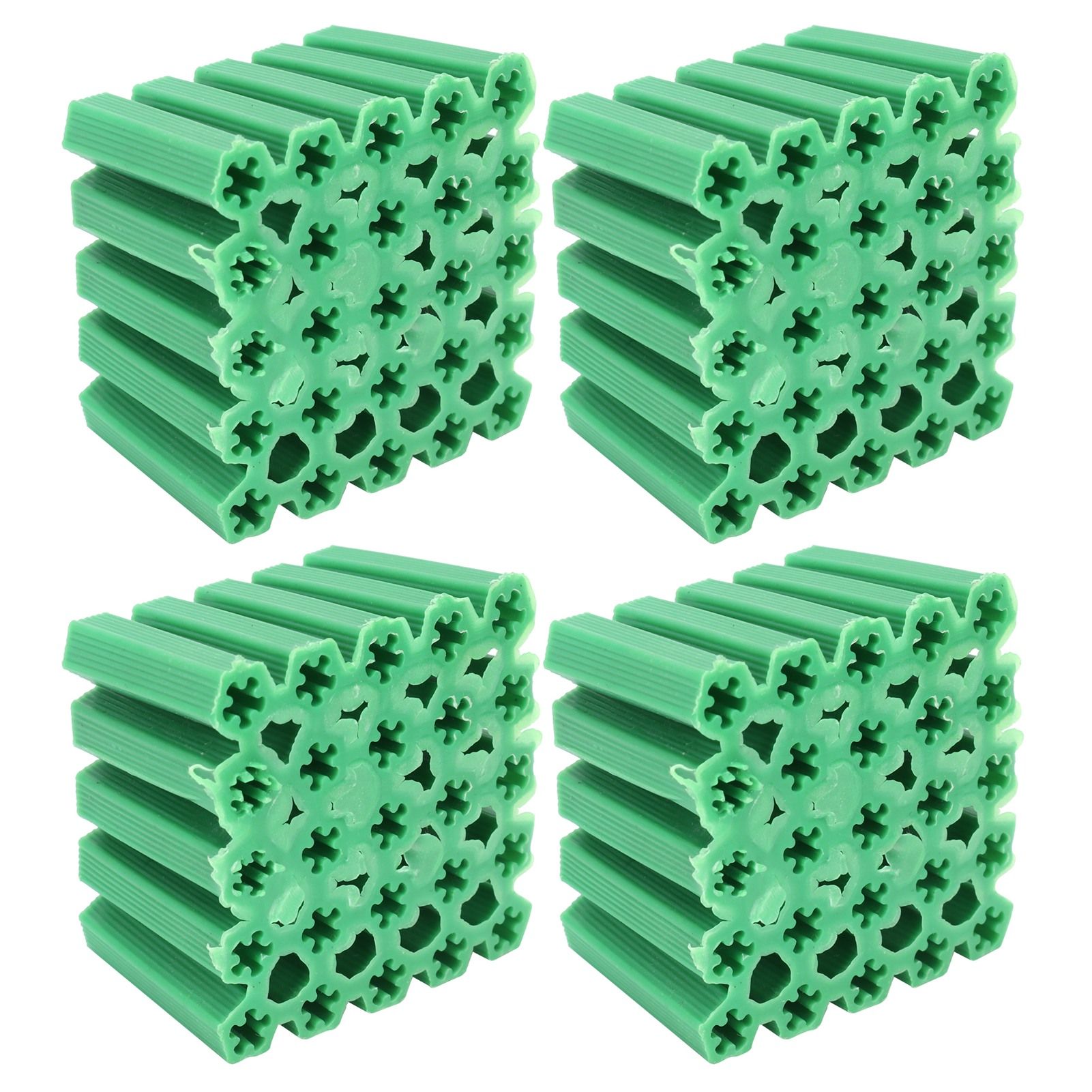 100Pcs M6 Expansion Pipe Plastic Wall Plug Fixing Expansion Tube Accessory Green view 10