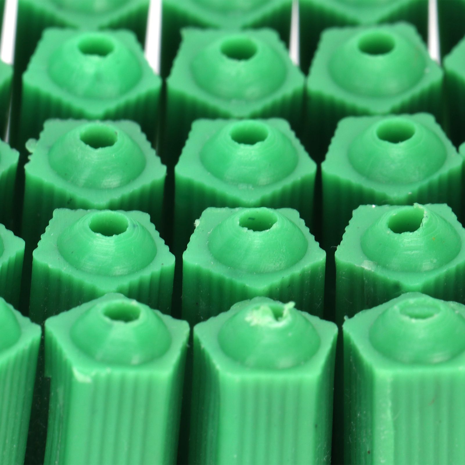 100Pcs M6 Expansion Pipe Plastic Wall Plug Fixing Expansion Tube Accessory Green view 15