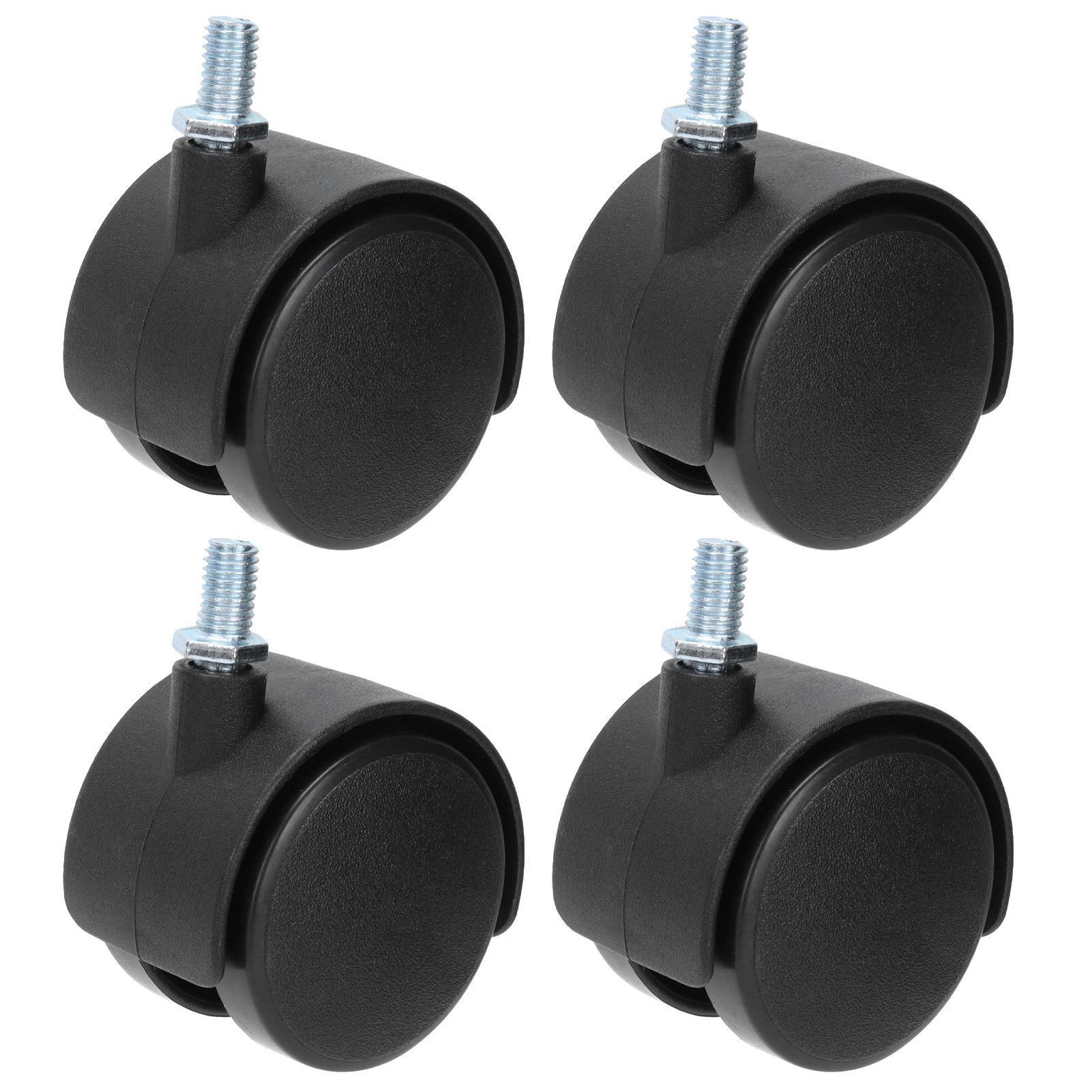 4Pcs 2in Caster Waterproof 360 Degree Rotatable Universal Wheels for Cabinet