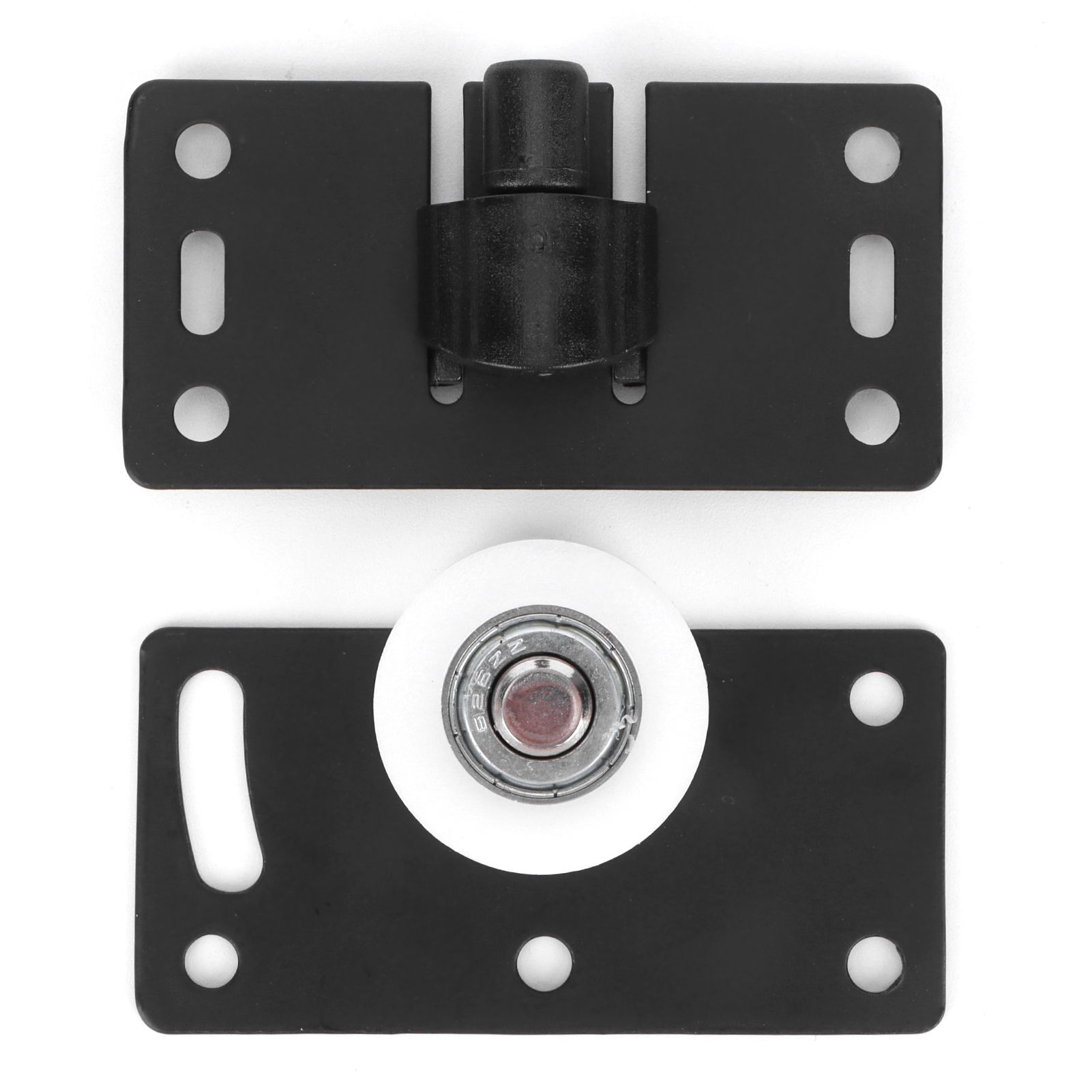Sliding Door Wheel Set Cold Rolled Steel Door Pulley Hardware for Cabinet view 4