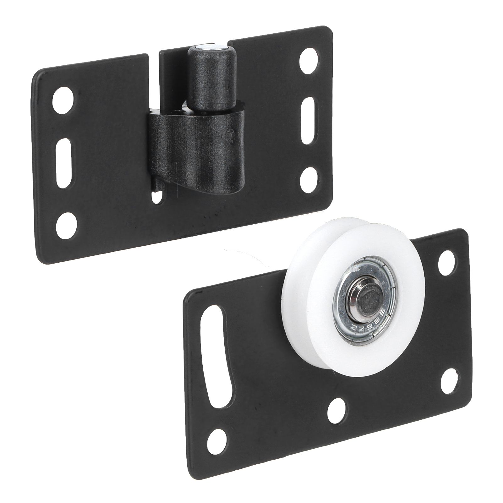 Sliding Door Wheel Set Cold Rolled Steel Door Pulley Hardware for Cabinet view 6
