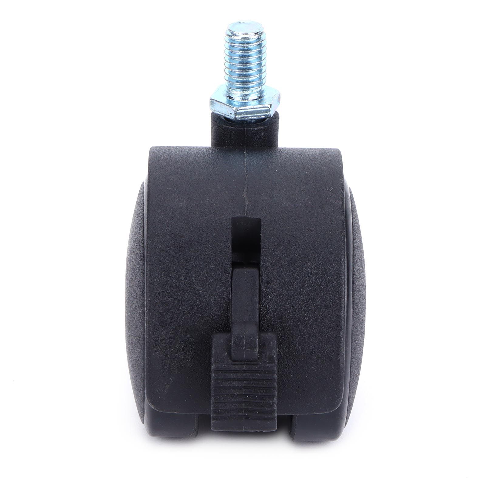 4Pcs 2in Universal Casters with Brake Mute 360 Degree Rotating Wheels view 14