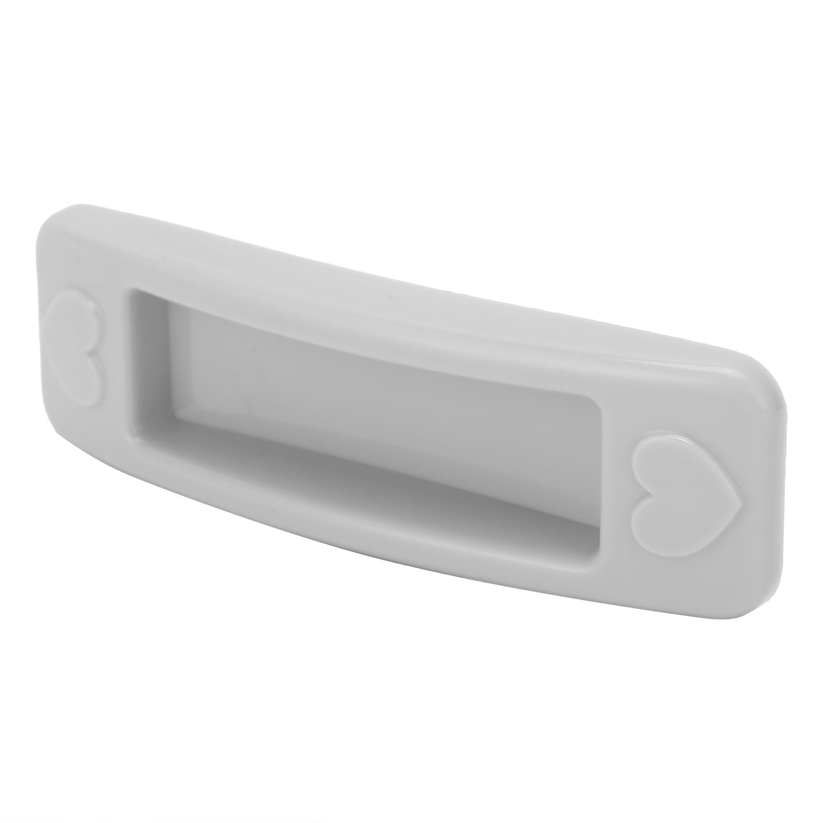 Gray NonDrill Glass Sliding Door Handle Paste Plastic Handle for Drawer Window view 6