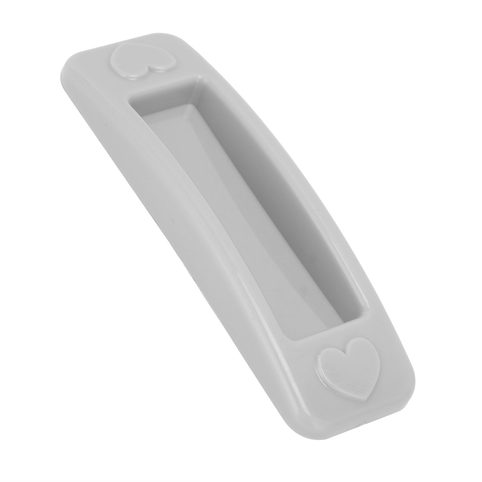 Gray NonDrill Glass Sliding Door Handle Paste Plastic Handle for Drawer Window view 9