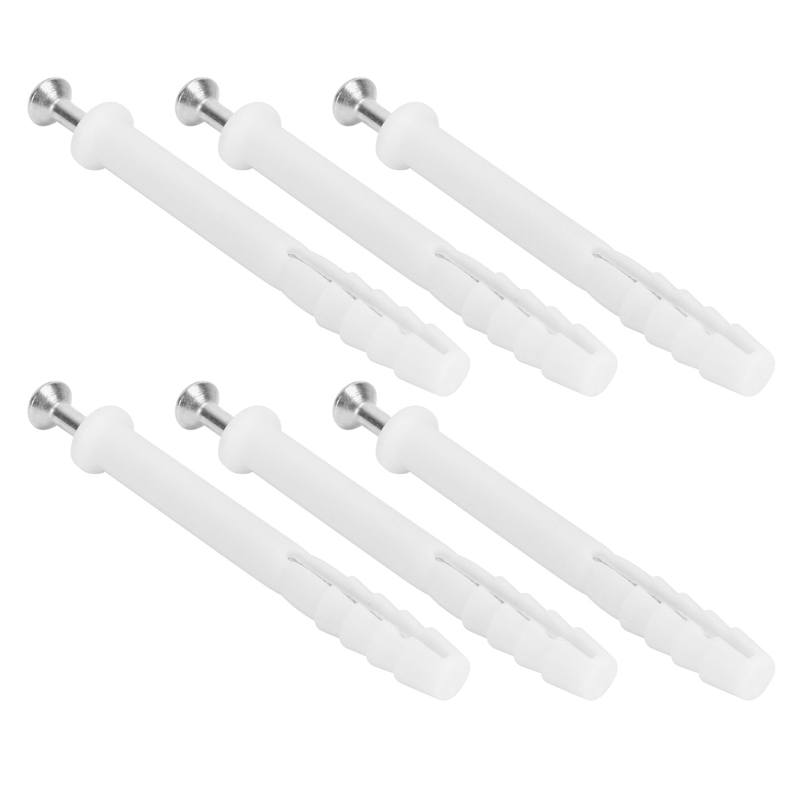 20Set Expansion Screw Tube Kit Cabinet Frame Fixing Wall Anchor Furniture Hardware view 7