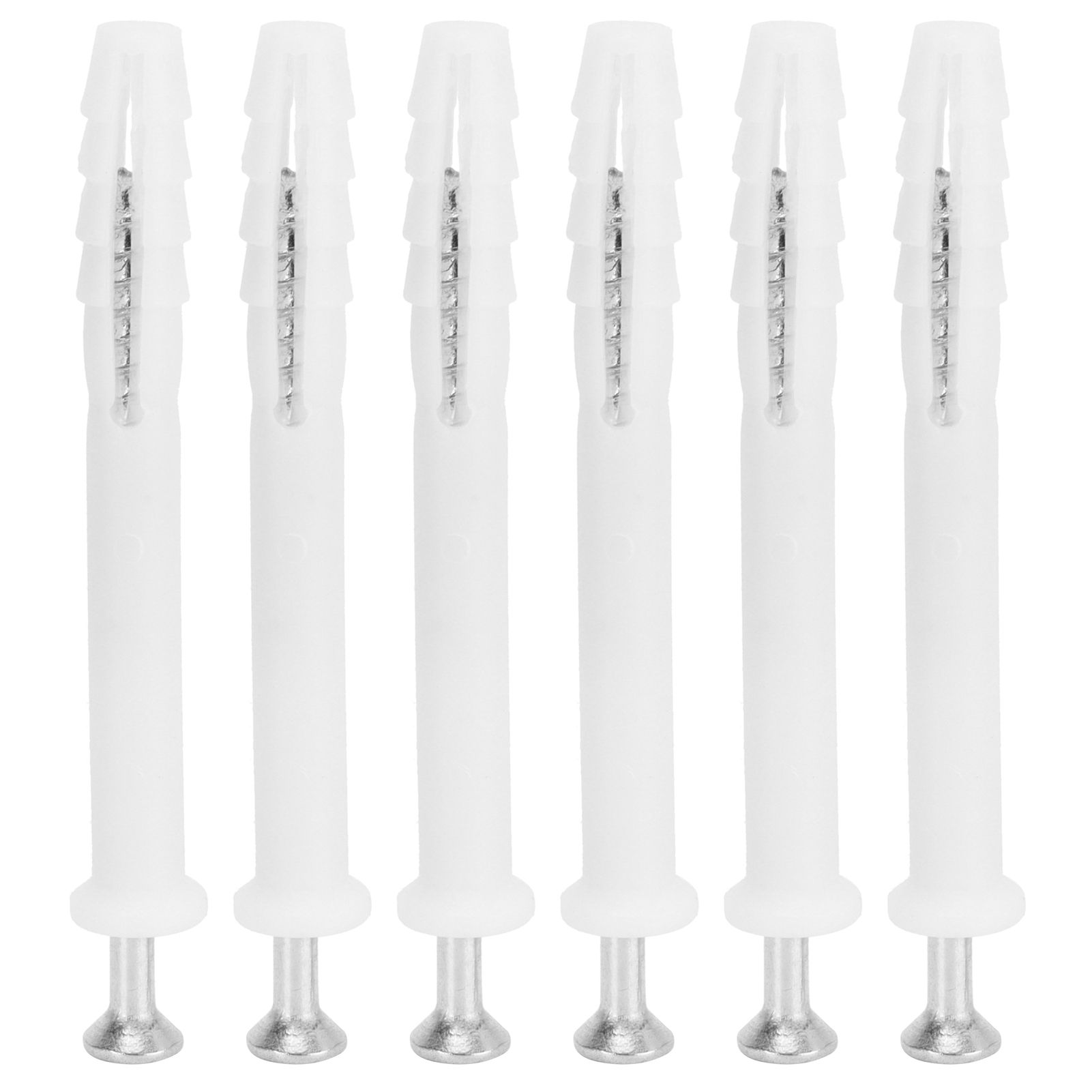 20Set Expansion Screw Tube Kit Cabinet Frame Fixing Wall Anchor Furniture Hardware view 8
