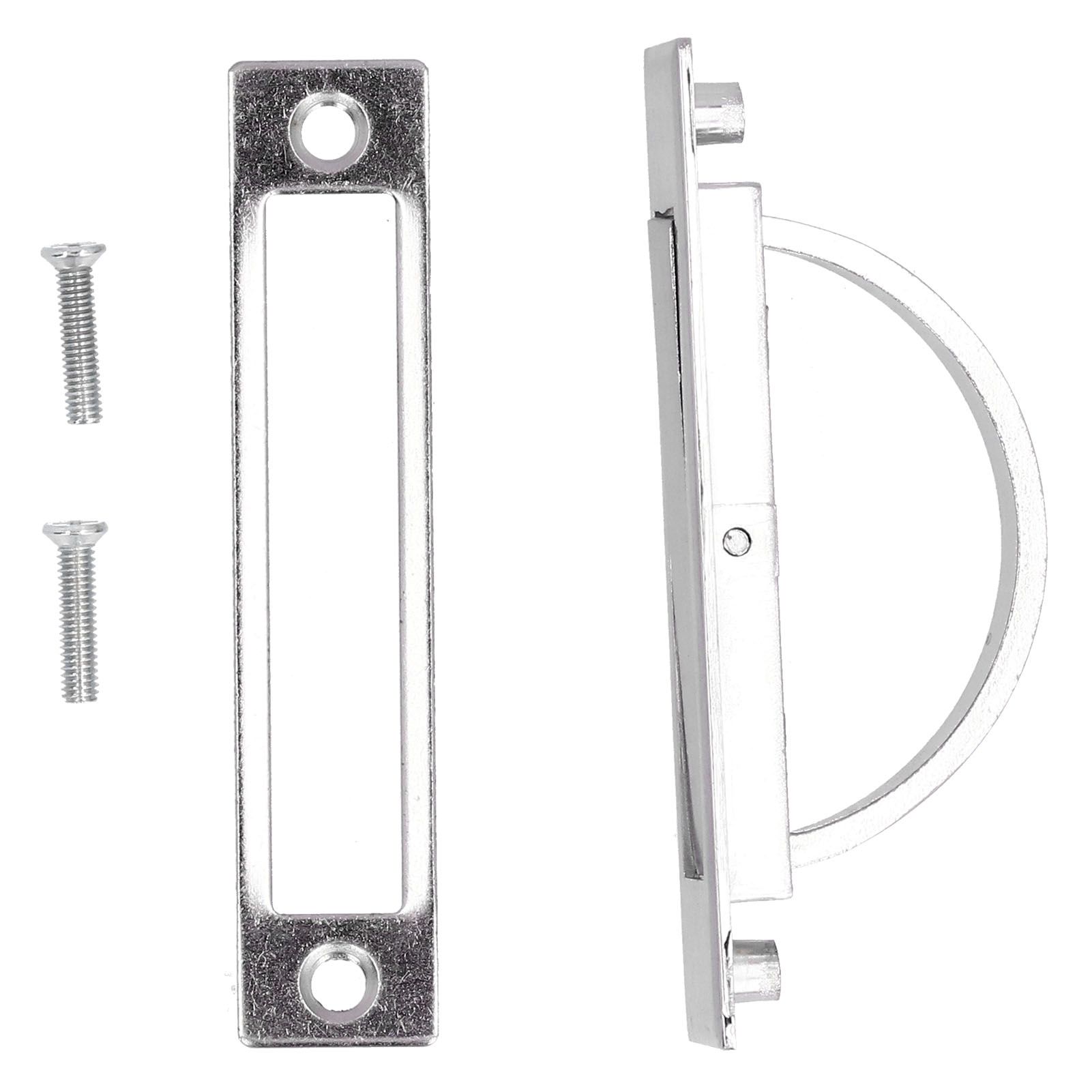 Concealed Handle Set Modern Tatami Cabinet 180° Rotatable Embedded Pull Handle view 3