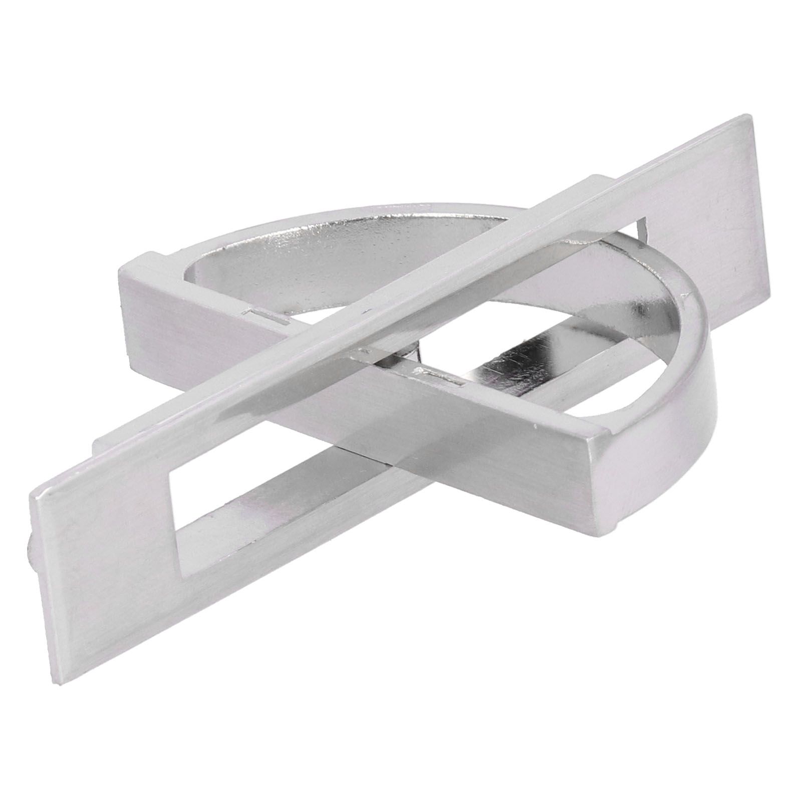 Concealed Handle Set Modern Tatami Cabinet 180° Rotatable Embedded Pull Handle view 7