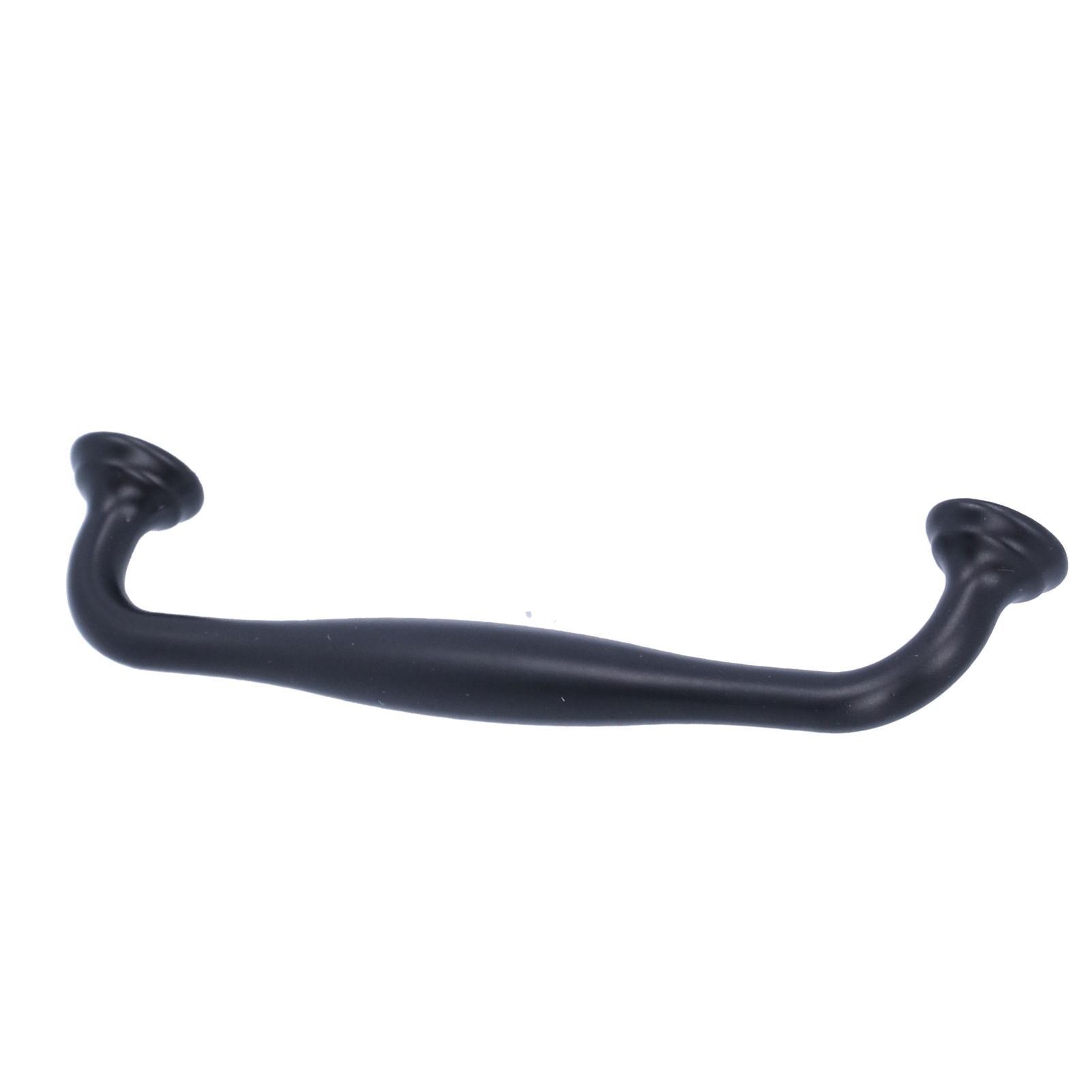 Zinc Alloy Handle Matte Black Cabinet Drawer Handle Bathroom/Wardrobe Door view 7