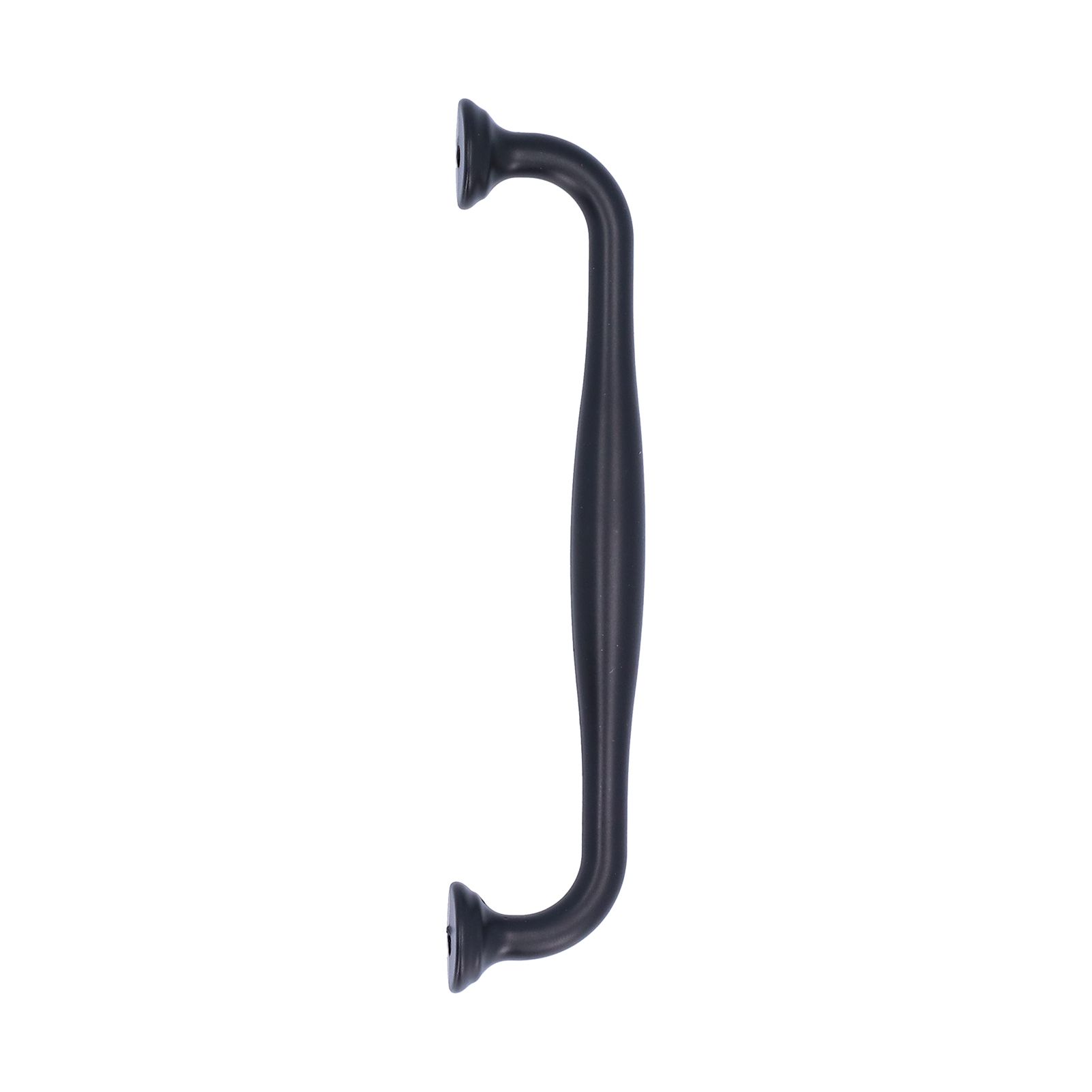 Zinc Alloy Handle Matte Black Cabinet Drawer Handle Bathroom/Wardrobe Door view 9