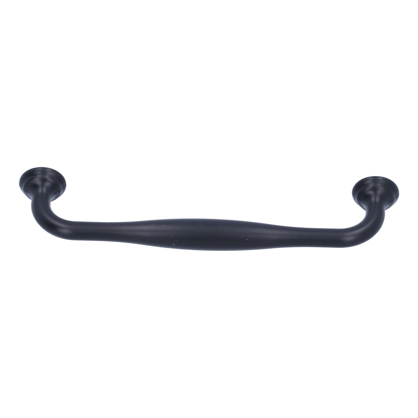 Zinc Alloy Handle Matte Black Cabinet Drawer Handle Bathroom/Wardrobe Door view 12