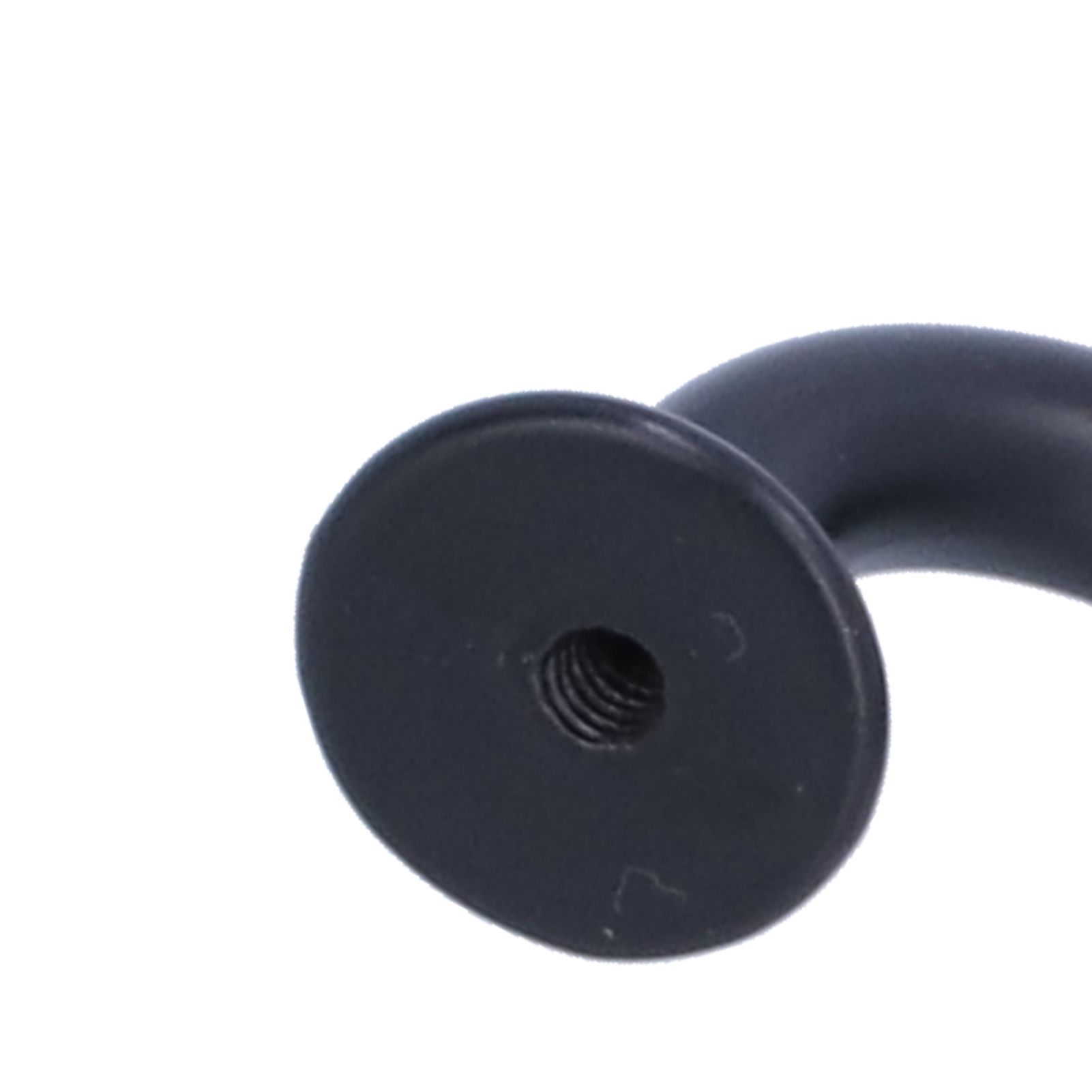 Zinc Alloy Handle Matte Black Cabinet Drawer Handle Bathroom/Wardrobe Door view 13