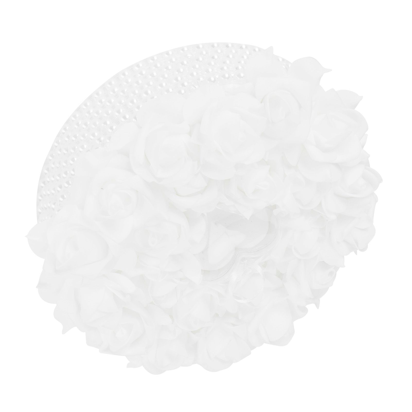 Ring Pillow Box Wedding with Ribbon Bowknot CakeShaped Pearl Rose Ceremony view 4