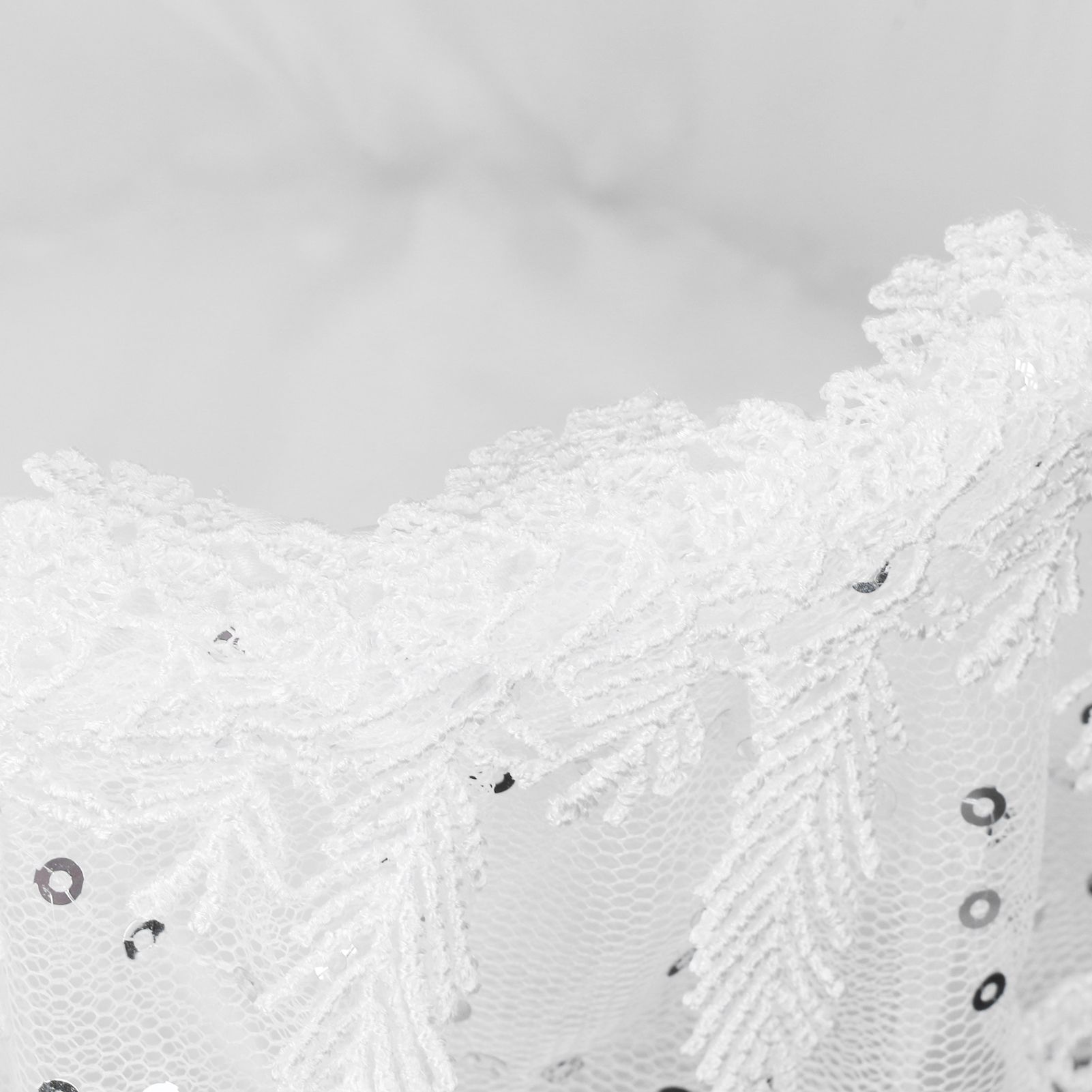 Flower Lace Basket White Romantic Flower Basket Candies Container Wedding view 13