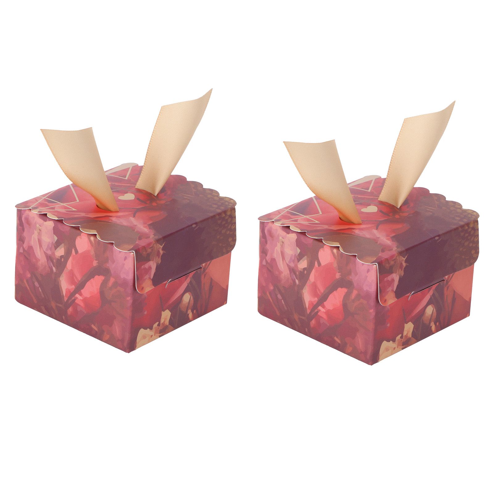25 Sets Gift Candy Box for Party Christmas Birthdays European Weddings view 3