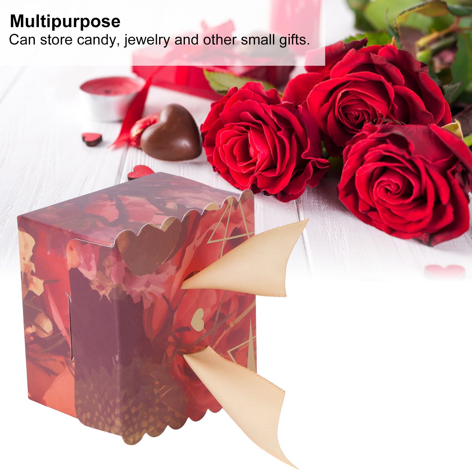 25 Sets Gift Candy Box for Party Christmas Birthdays European Weddings view 15