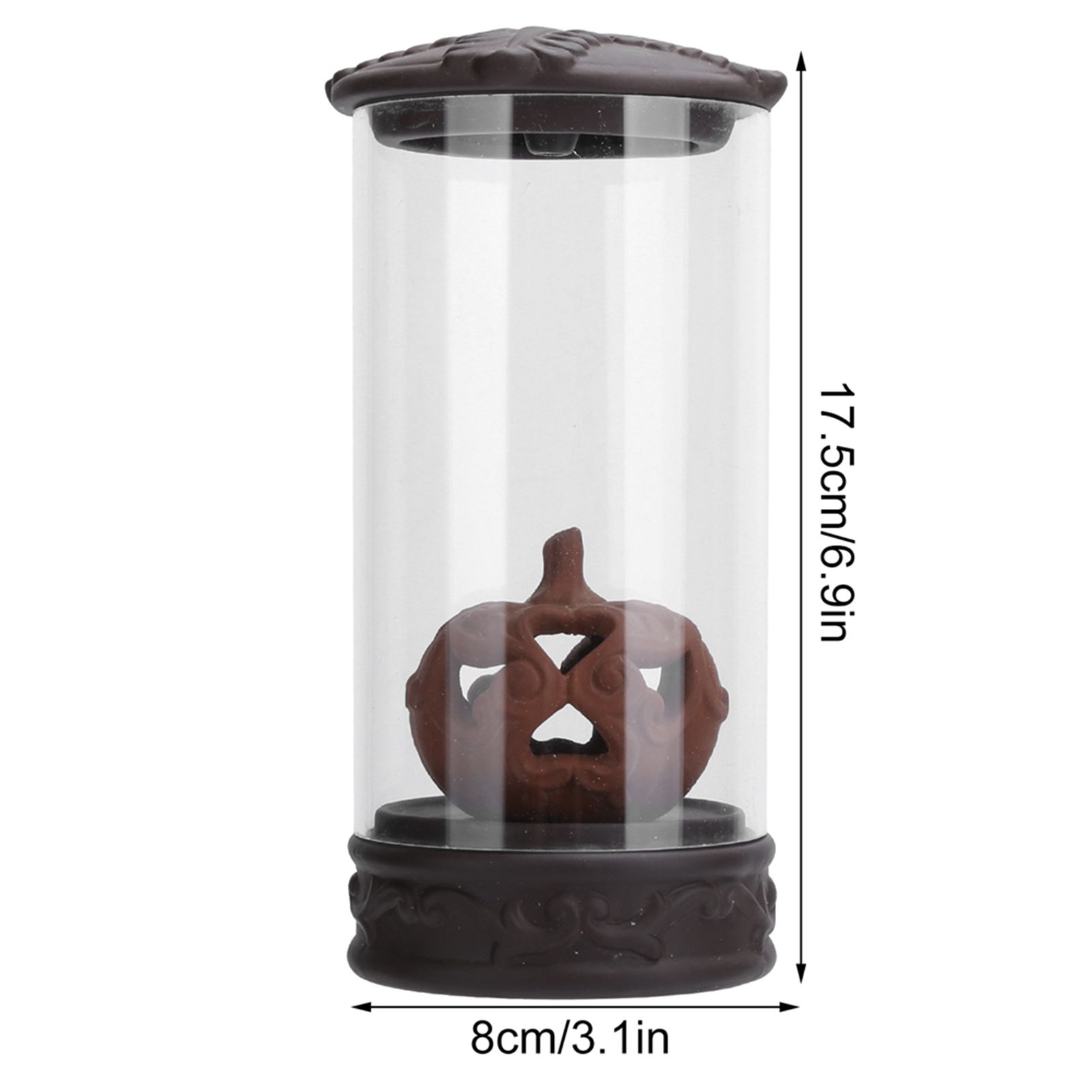 Delicate Incense Burner with LED Colorful Light Hand-Made Craft Decor for Home view 11