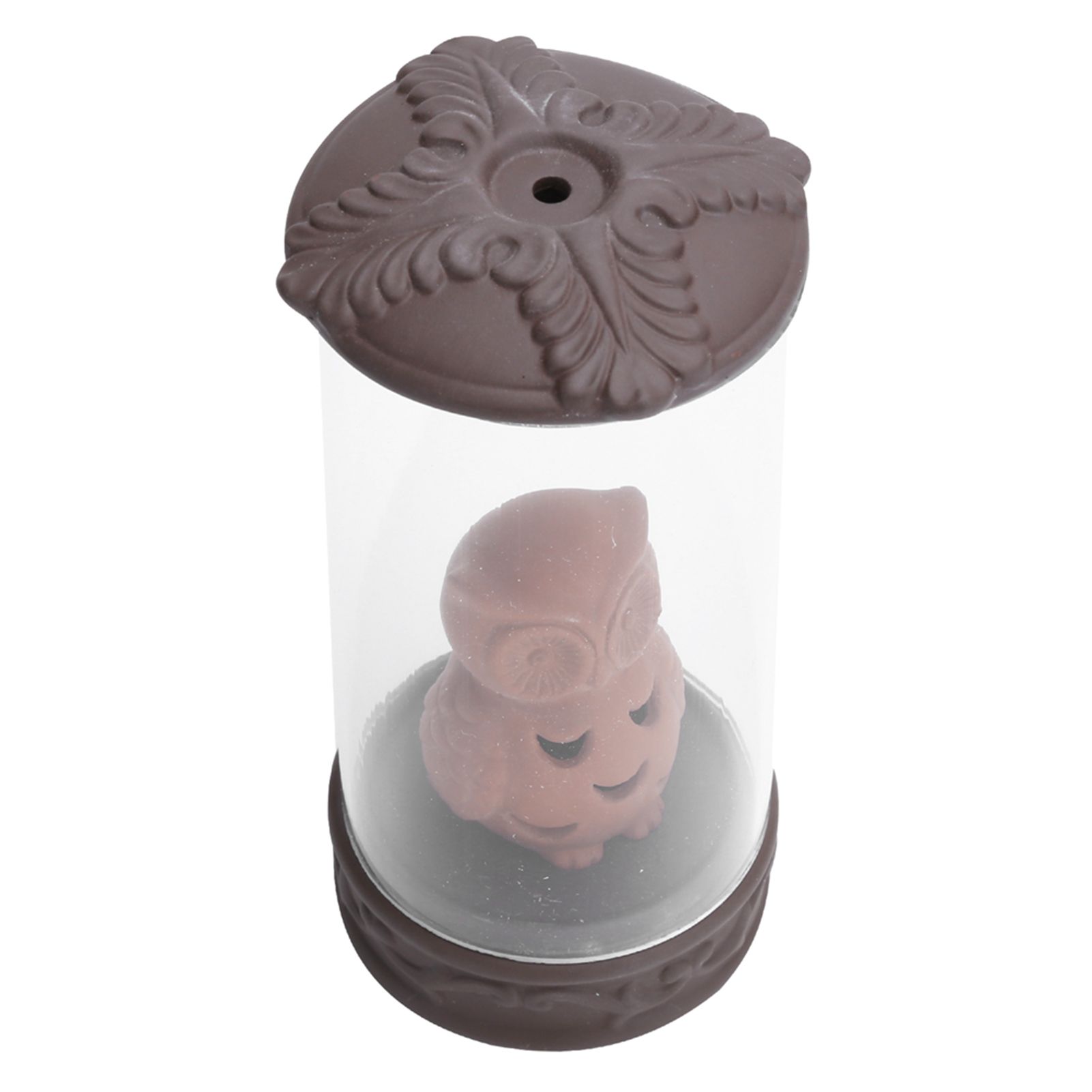 Delicate Incense Burner with LED Colorful Light Hand-Made Craft Decor for Home view 4