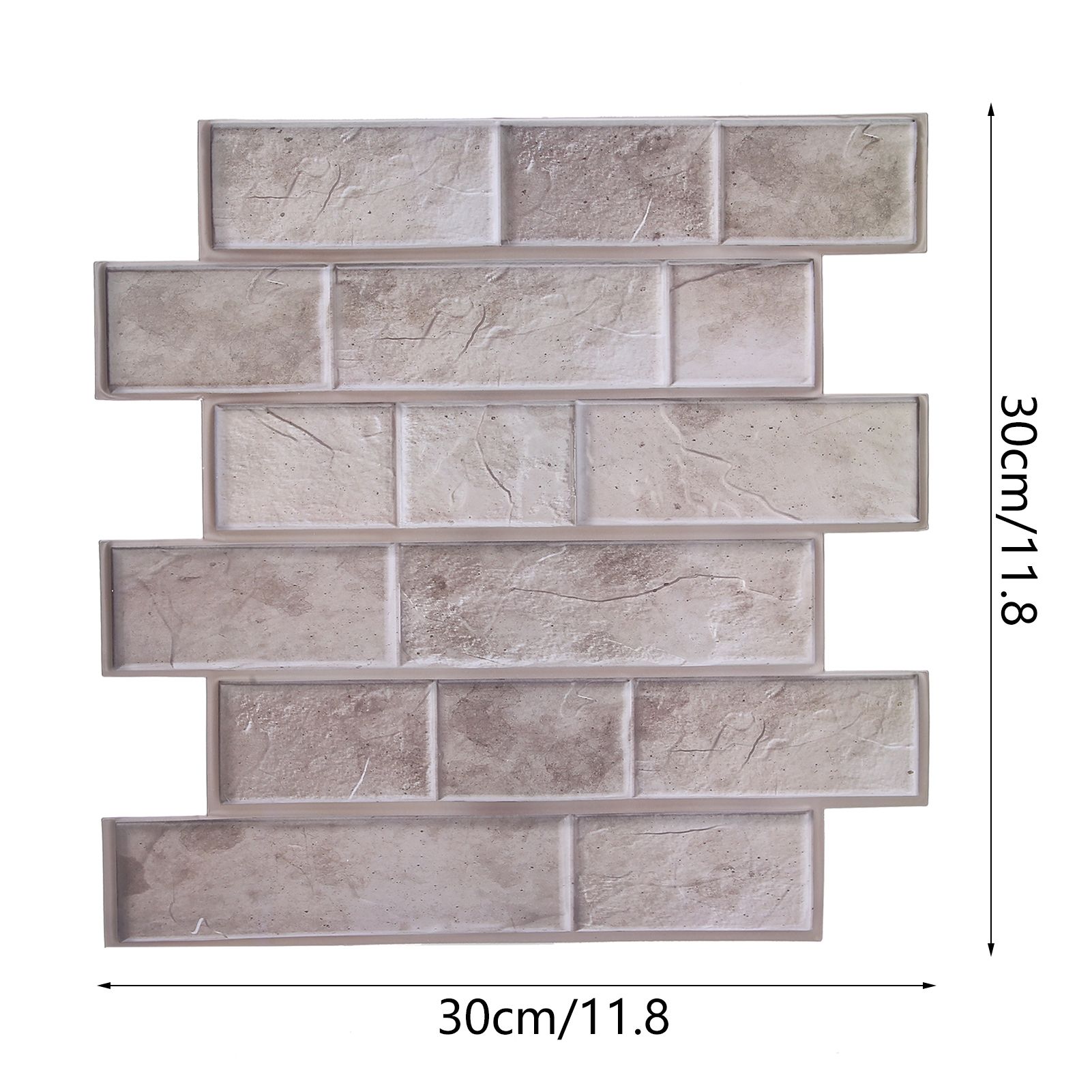 10Pcs Wall Sticker Self-Adhesive Wallpaper 3-Dimensional Ceramic Tile Stickers view 13