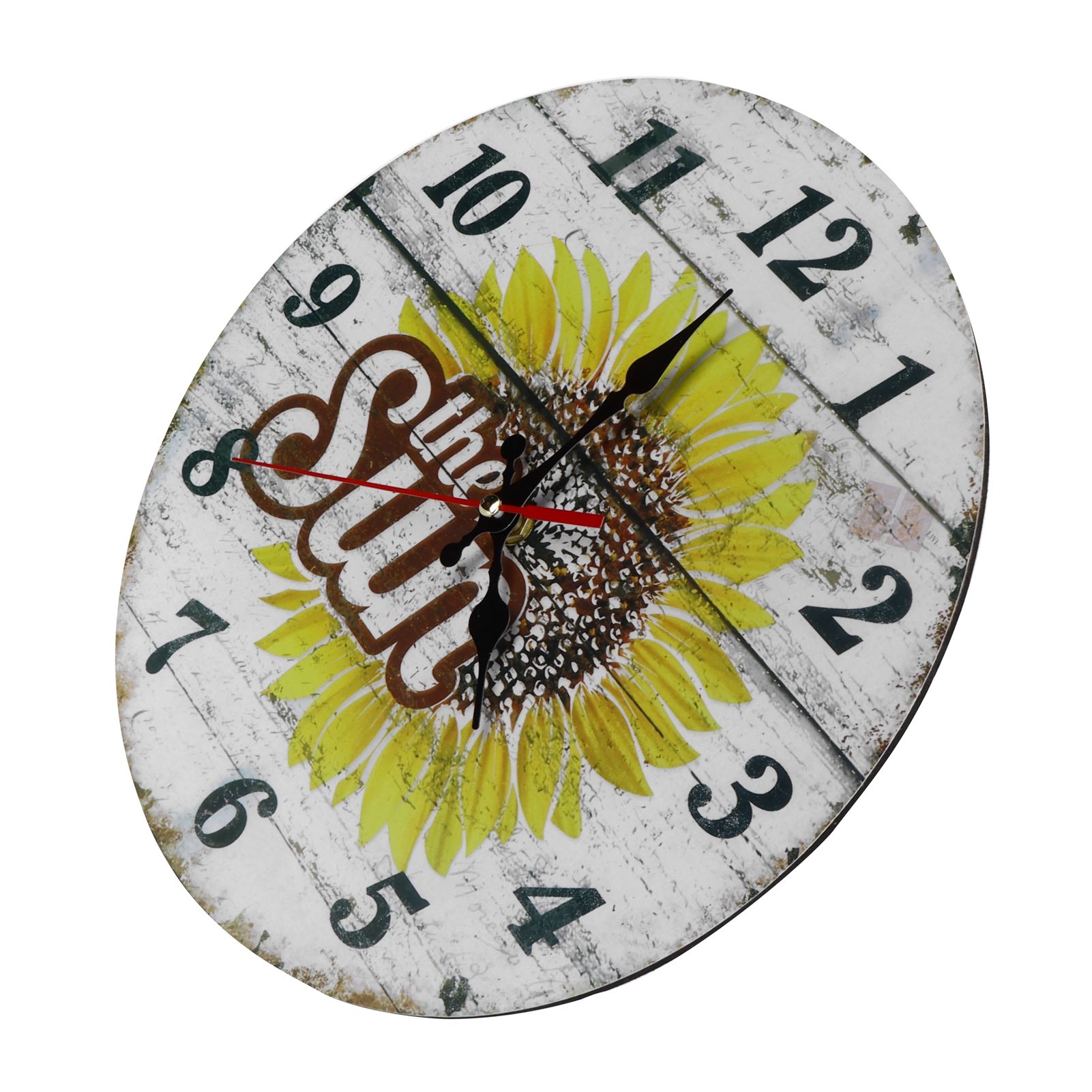 30cm European Style Retro Wall Clock Home Decoration Living Room Wall Hanging view 2