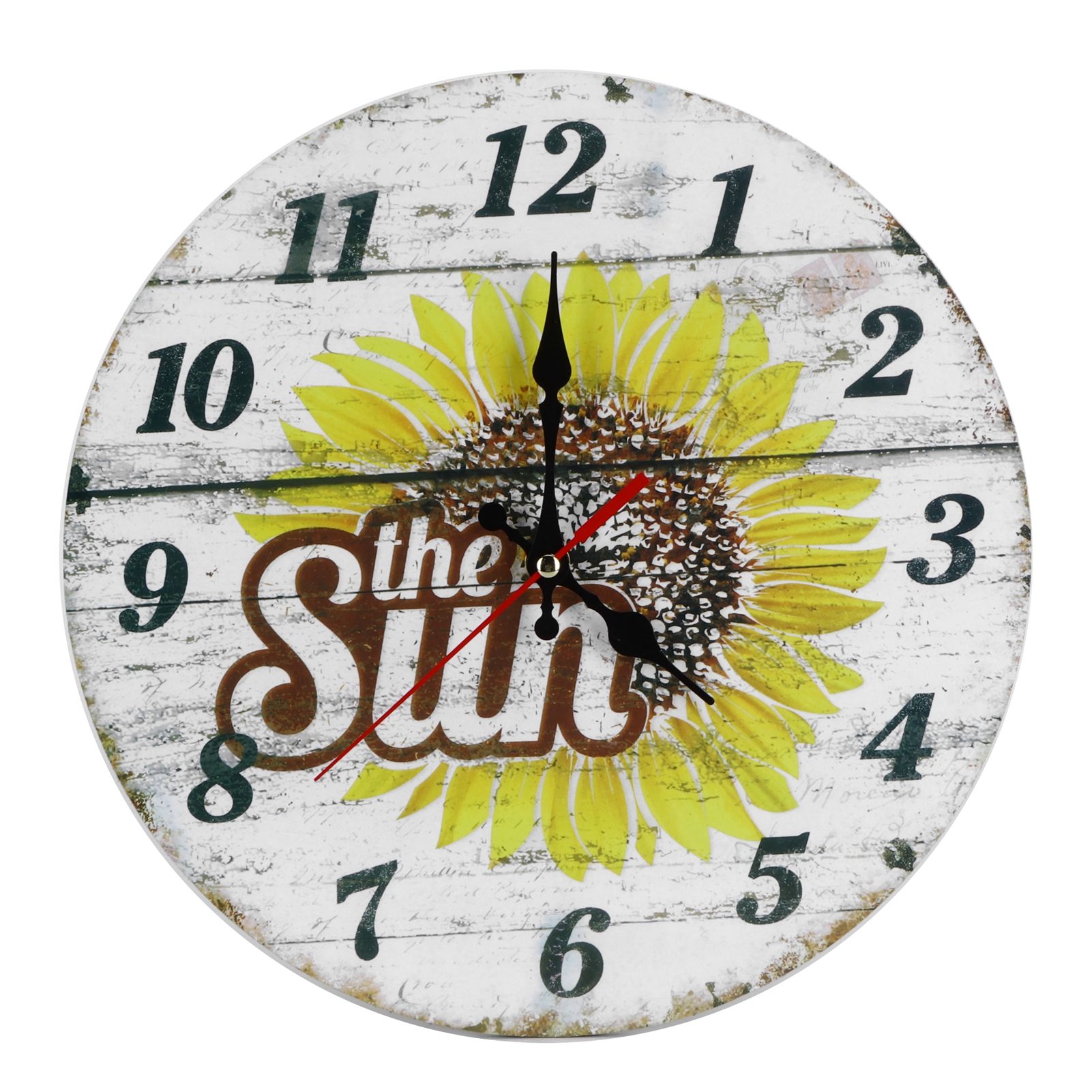30cm European Style Retro Wall Clock Home Decoration Living Room Wall Hanging view 3
