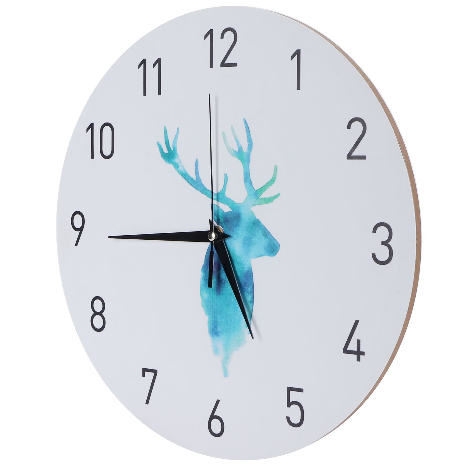 29CM Retro European Style Wall Clock Silent Non Ticking Clock for Living Room view 3